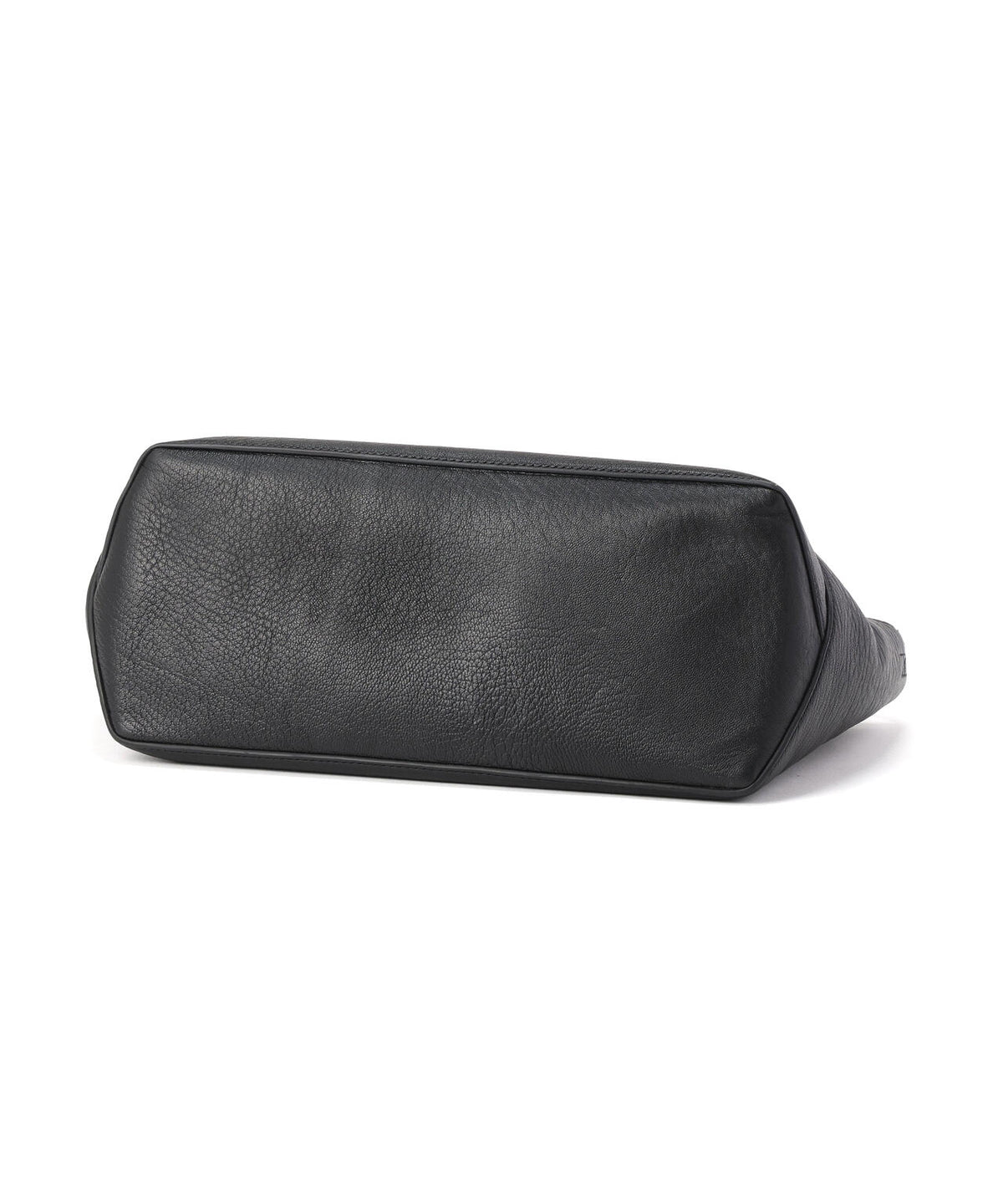 STUDIO NICHOLSON / LAMBSKIN FOLD DETAIL ZIP SHOULDER BAG