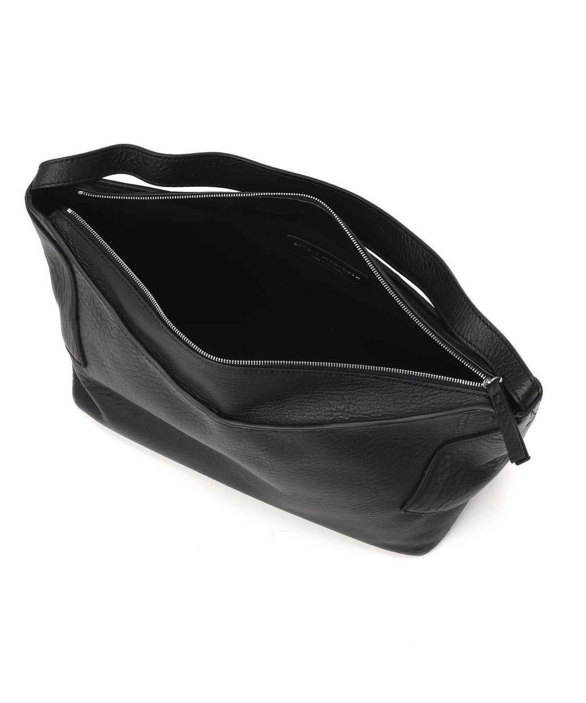 STUDIO NICHOLSON / LAMBSKIN FOLD DETAIL ZIP SHOULDER BAG