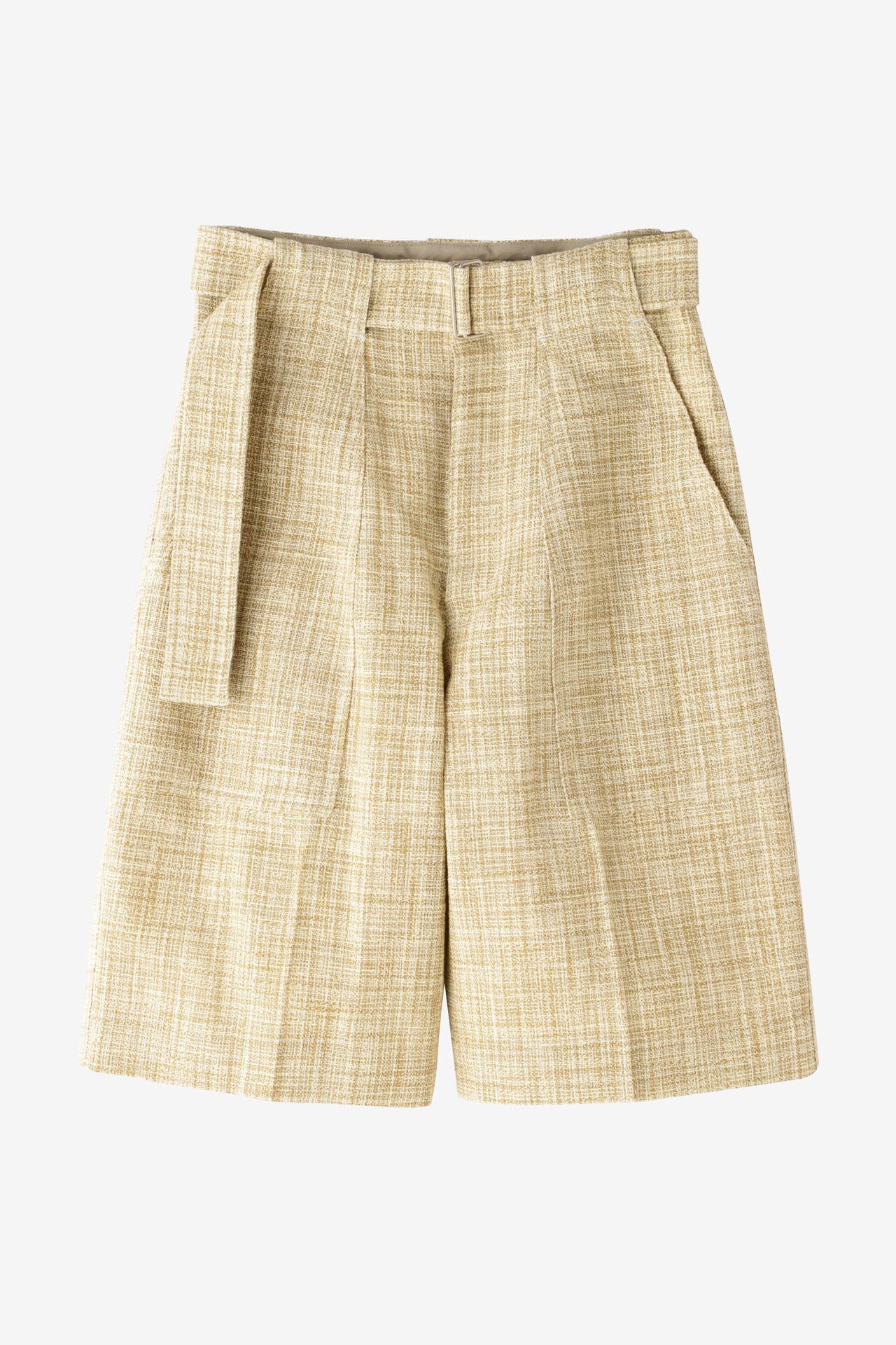 YLEVE / JUTE COTTON DUCK SHORTS
