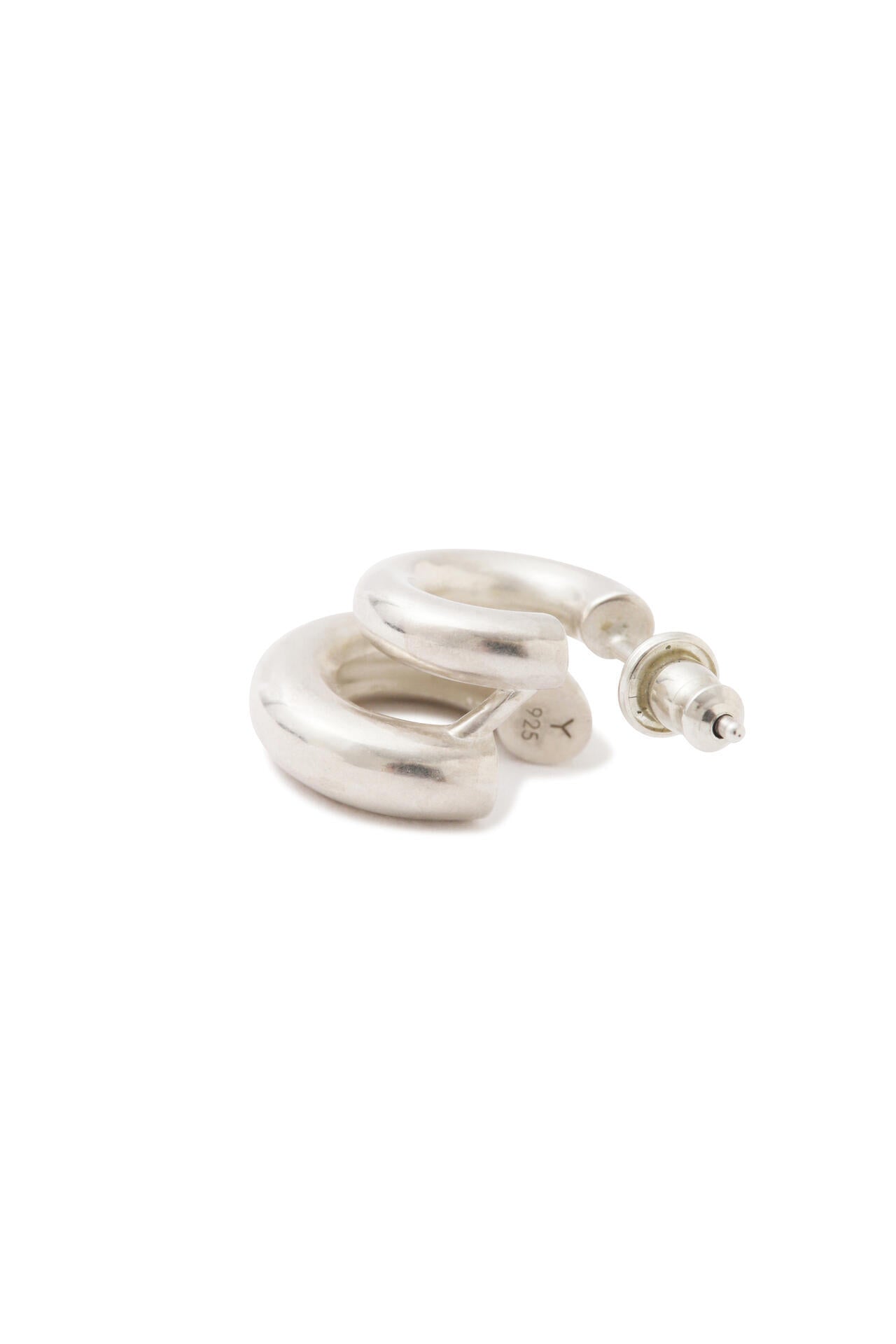 YLEVE / W CIRCLE EARRING LEFT