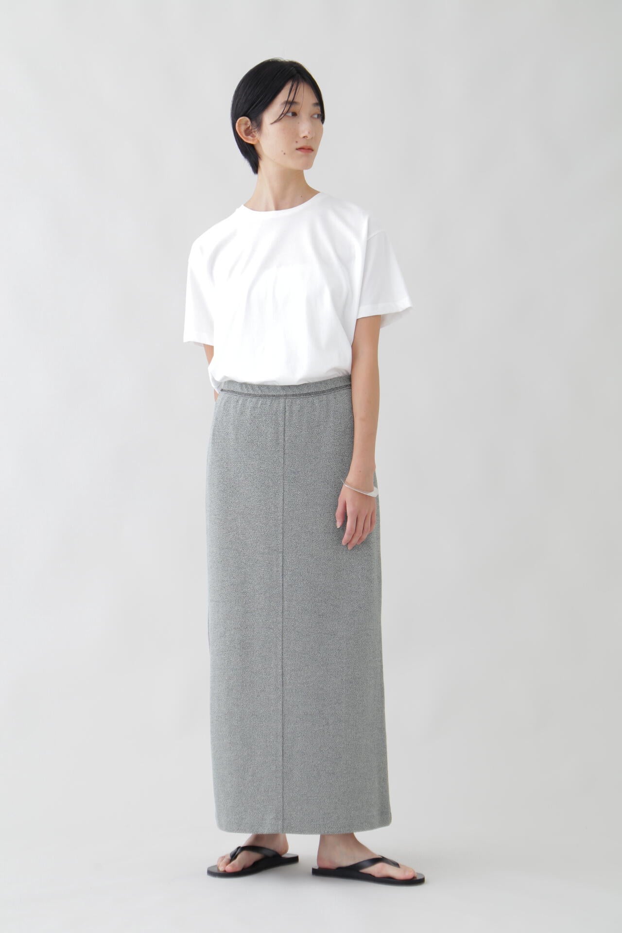 YLEVE / HIGH TWIST BOUCLE JERSEY SK