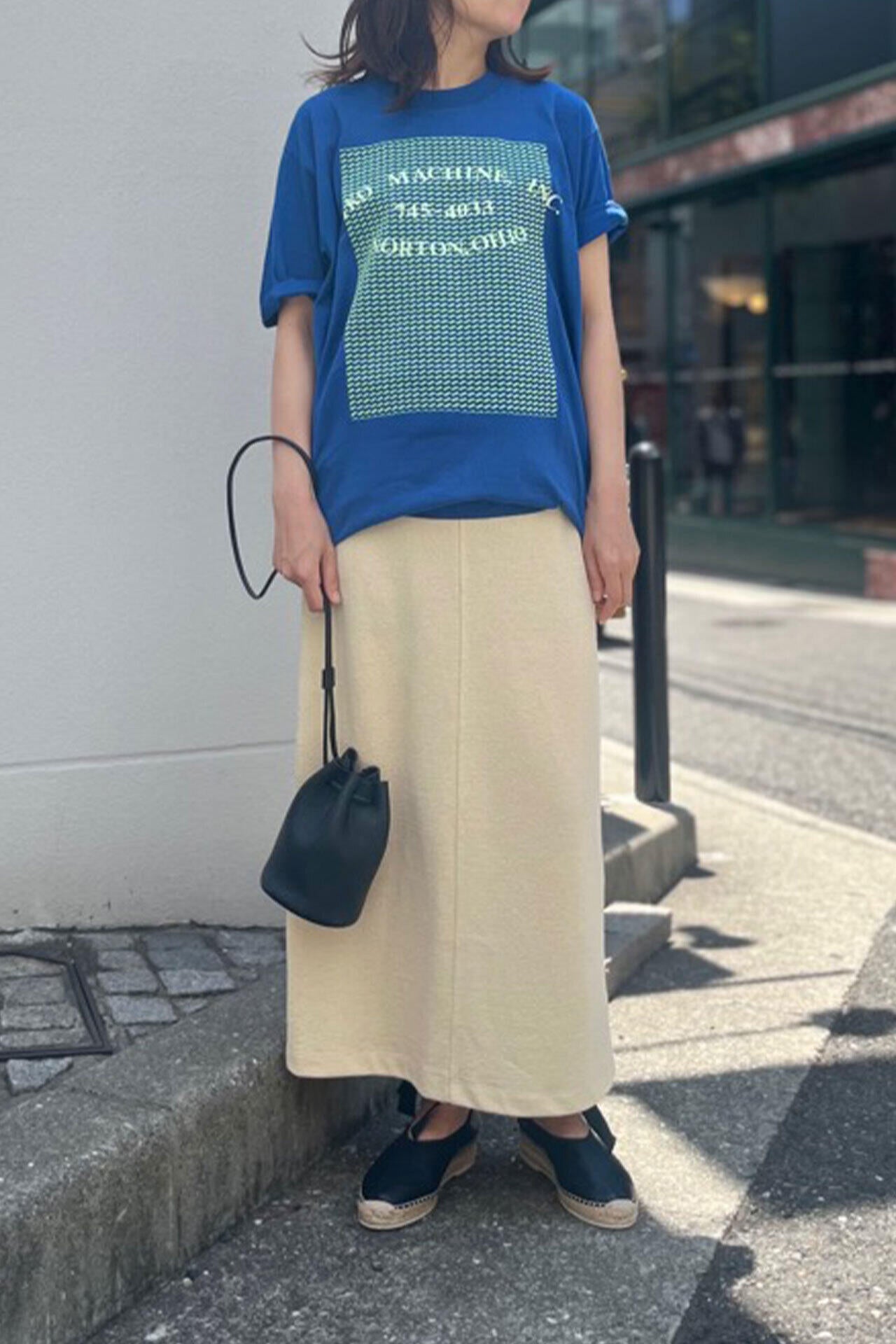 YLEVE / HIGH TWIST BOUCLE JERSEY SK