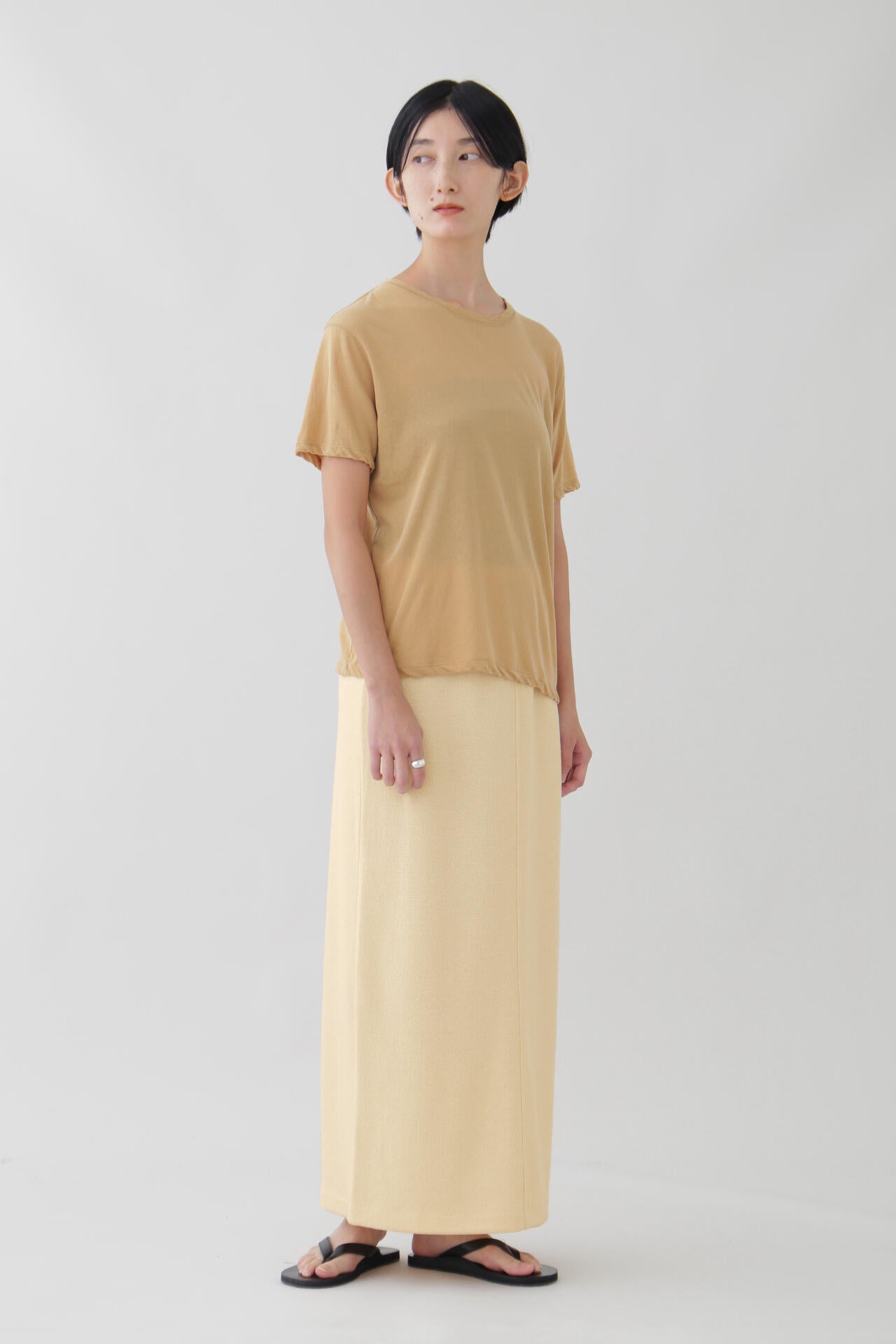 YLEVE / HIGH TWIST BOUCLE JERSEY SK