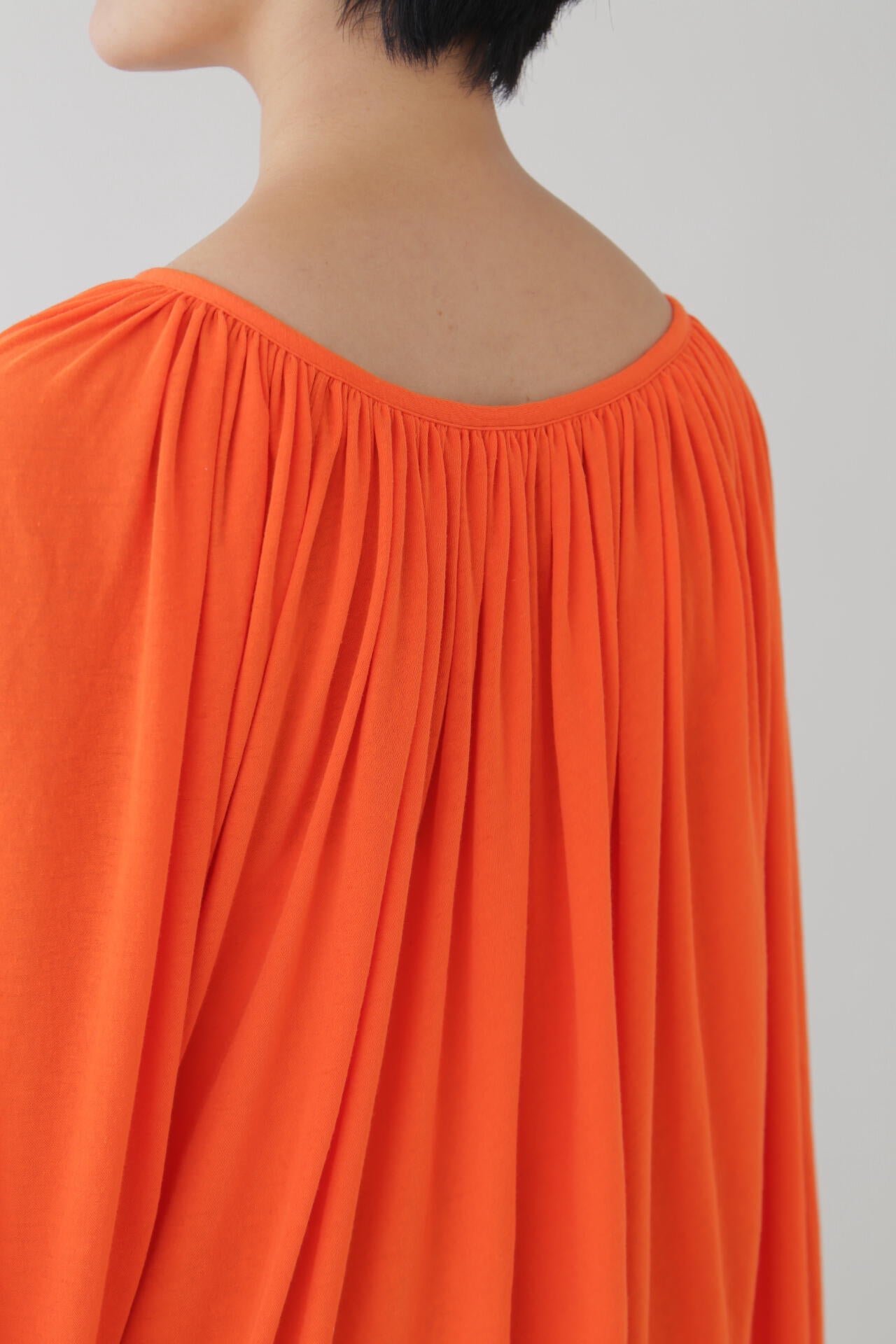 YLEVE / COTTON LINEN SHEER JERSEY PEASANT BL