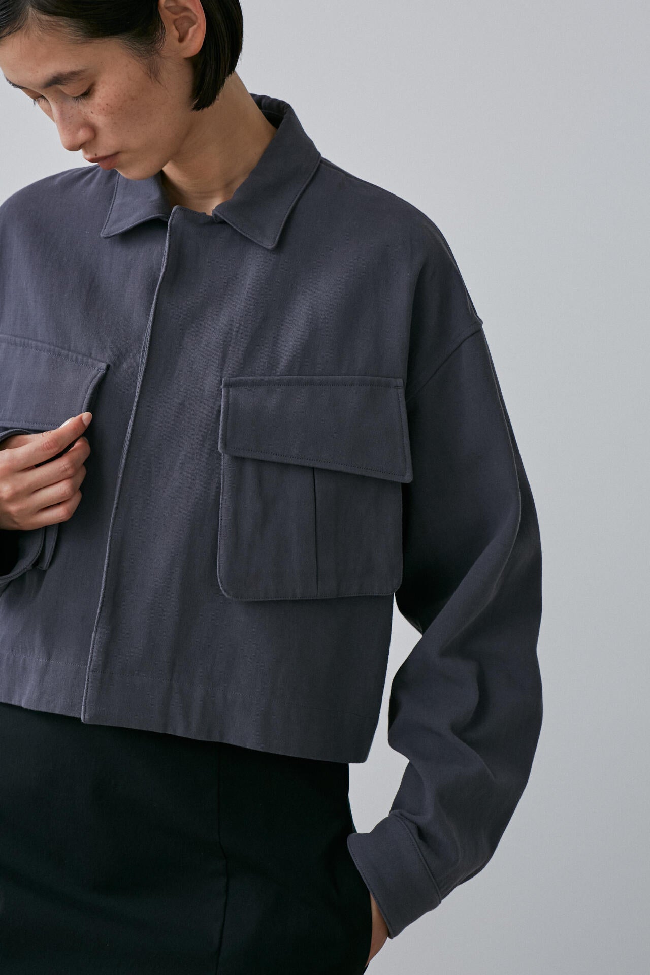 YLEVE / COTTON LINEN TWILL BZ