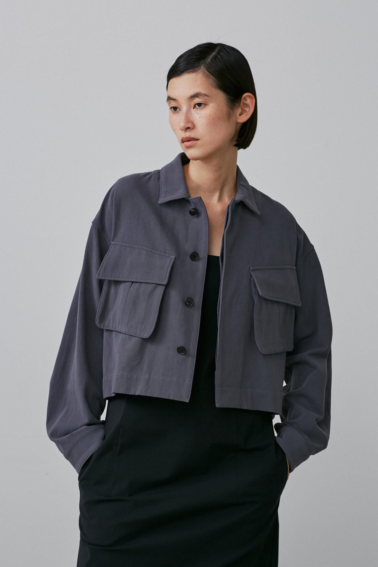 YLEVE / COTTON LINEN TWILL BZ