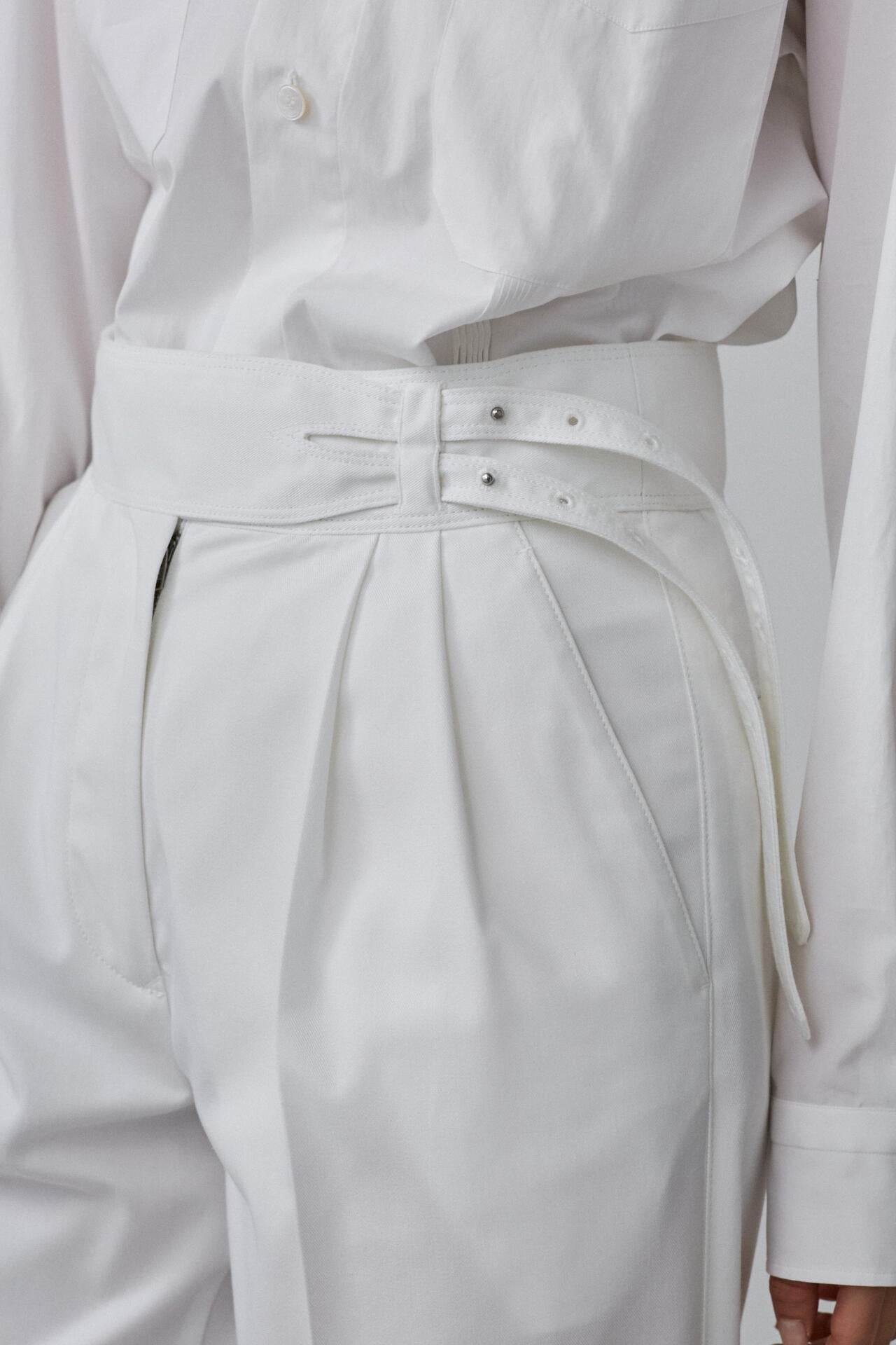 BOURRIENNE × YLEVE / T/C TWILL TR / SAMA