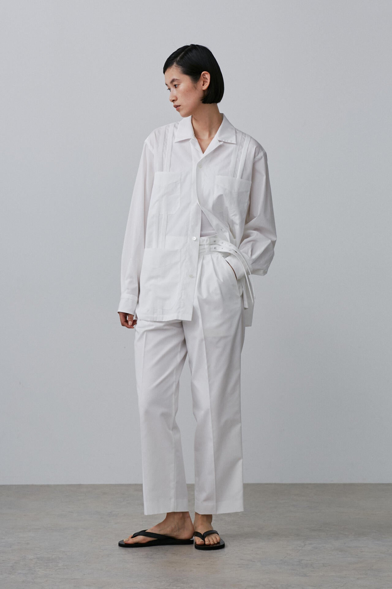 BOURRIENNE × YLEVE / T/C TWILL TR / SAMA
