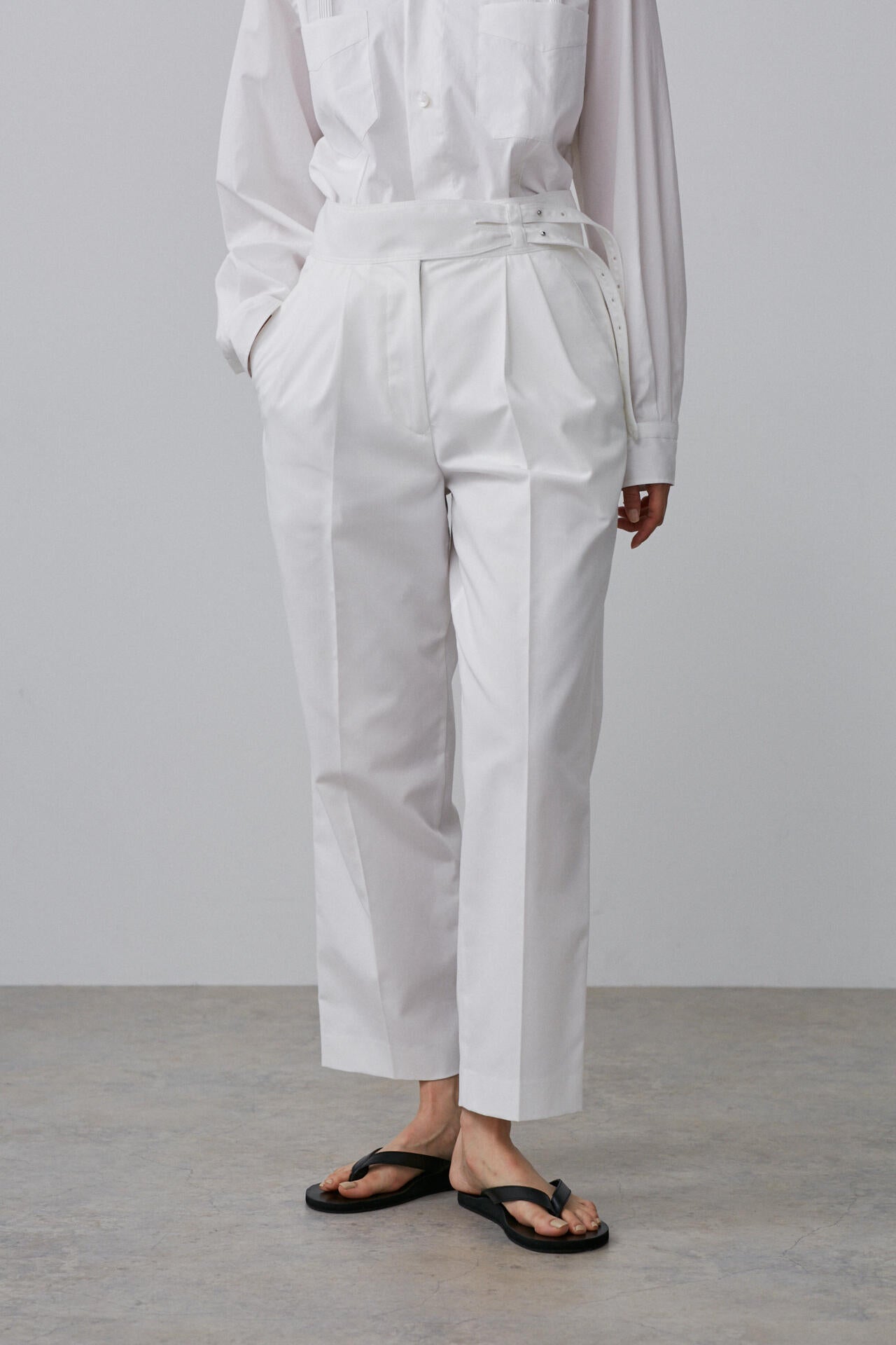 BOURRIENNE × YLEVE / T/C TWILL TR / SAMA