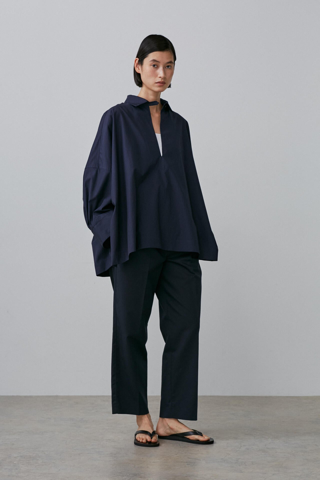 BOURRIENNE × YLEVE / T/C TWILL TR / SAMA