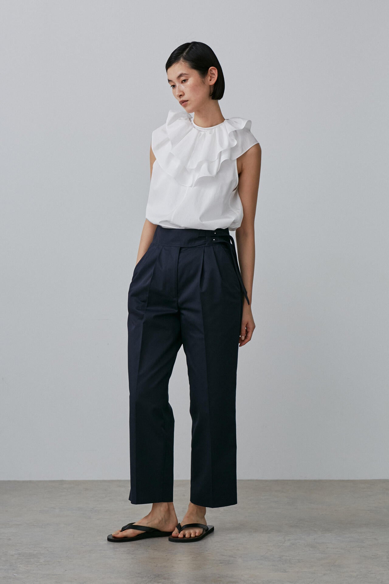 BOURRIENNE × YLEVE / T/C TWILL TR / SAMA