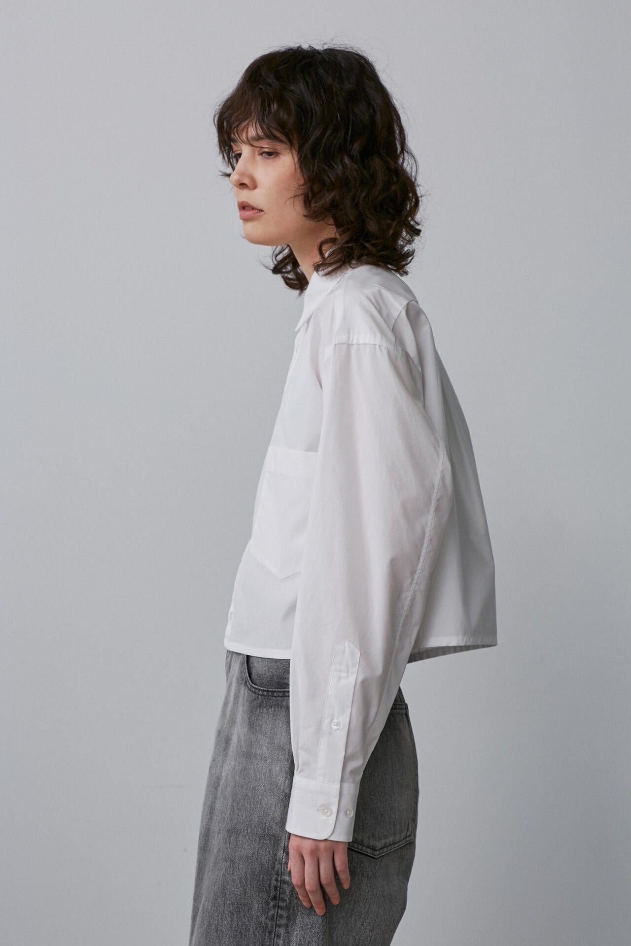 YLEVE / COTTON TYPEWRITER SHORT SH