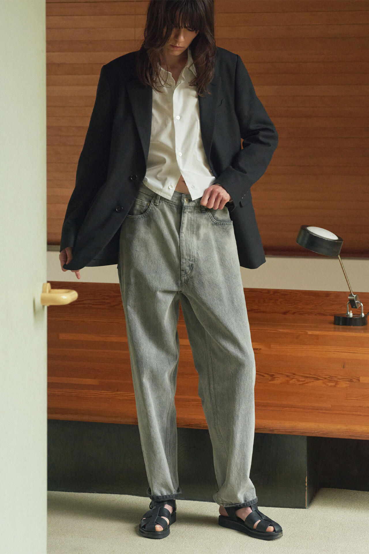 YLEVE / COTTON TYPEWRITER SHORT SH