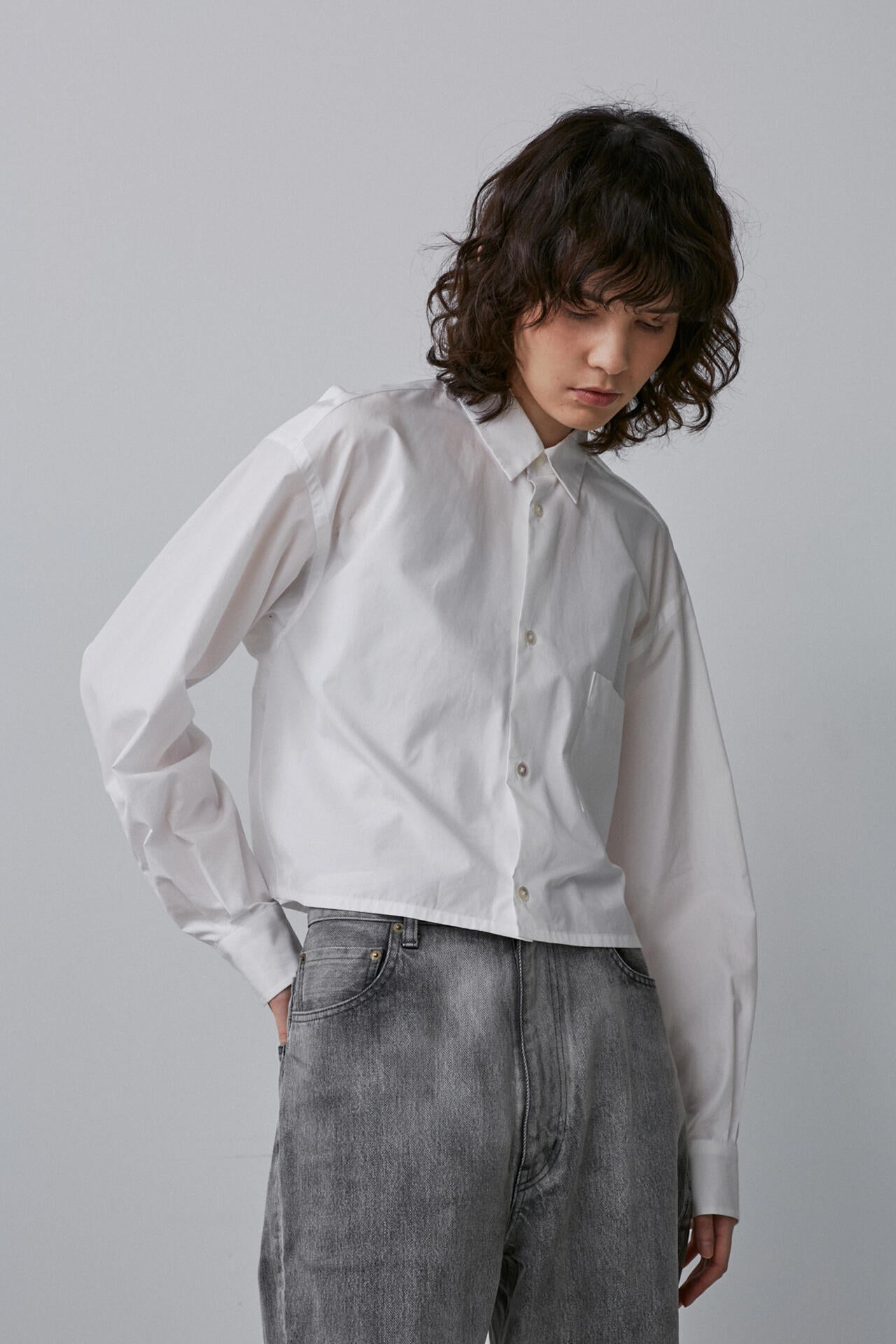 YLEVE / COTTON TYPEWRITER SHORT SH