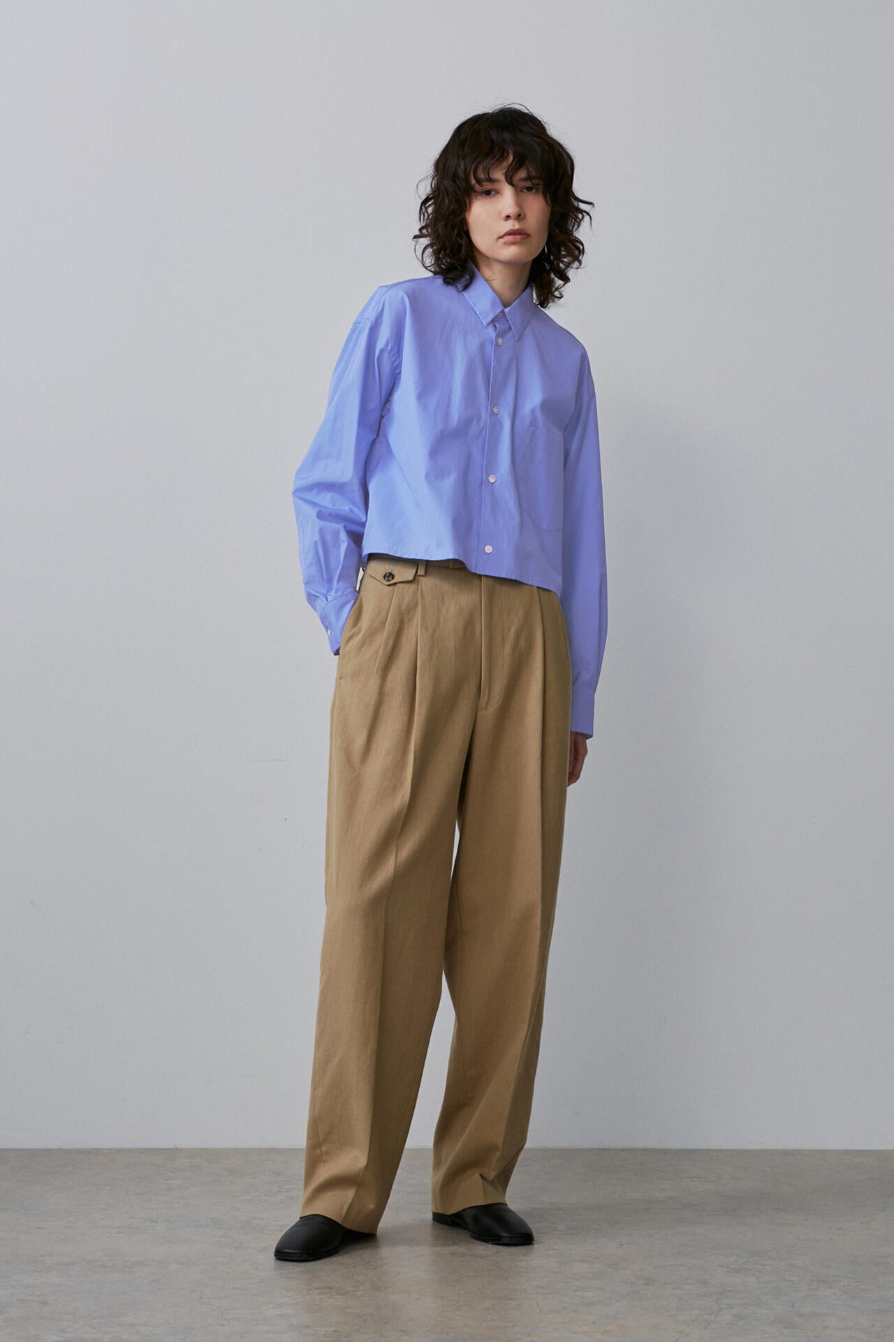 YLEVE / COTTON TYPEWRITER SHORT SH