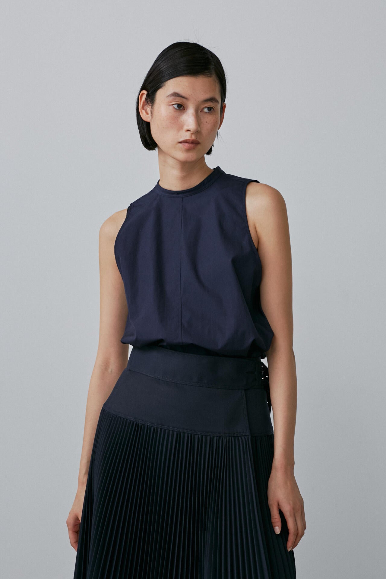 BOURRIENNE × YLEVE / COTTON TYPEWRITER BL / LAN