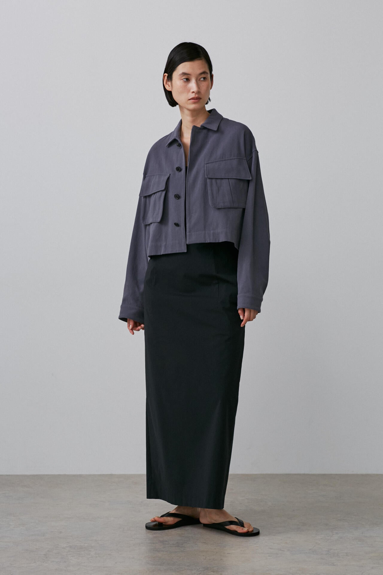 YLEVE / COTTON NYLON STRETCH WEATHER OP