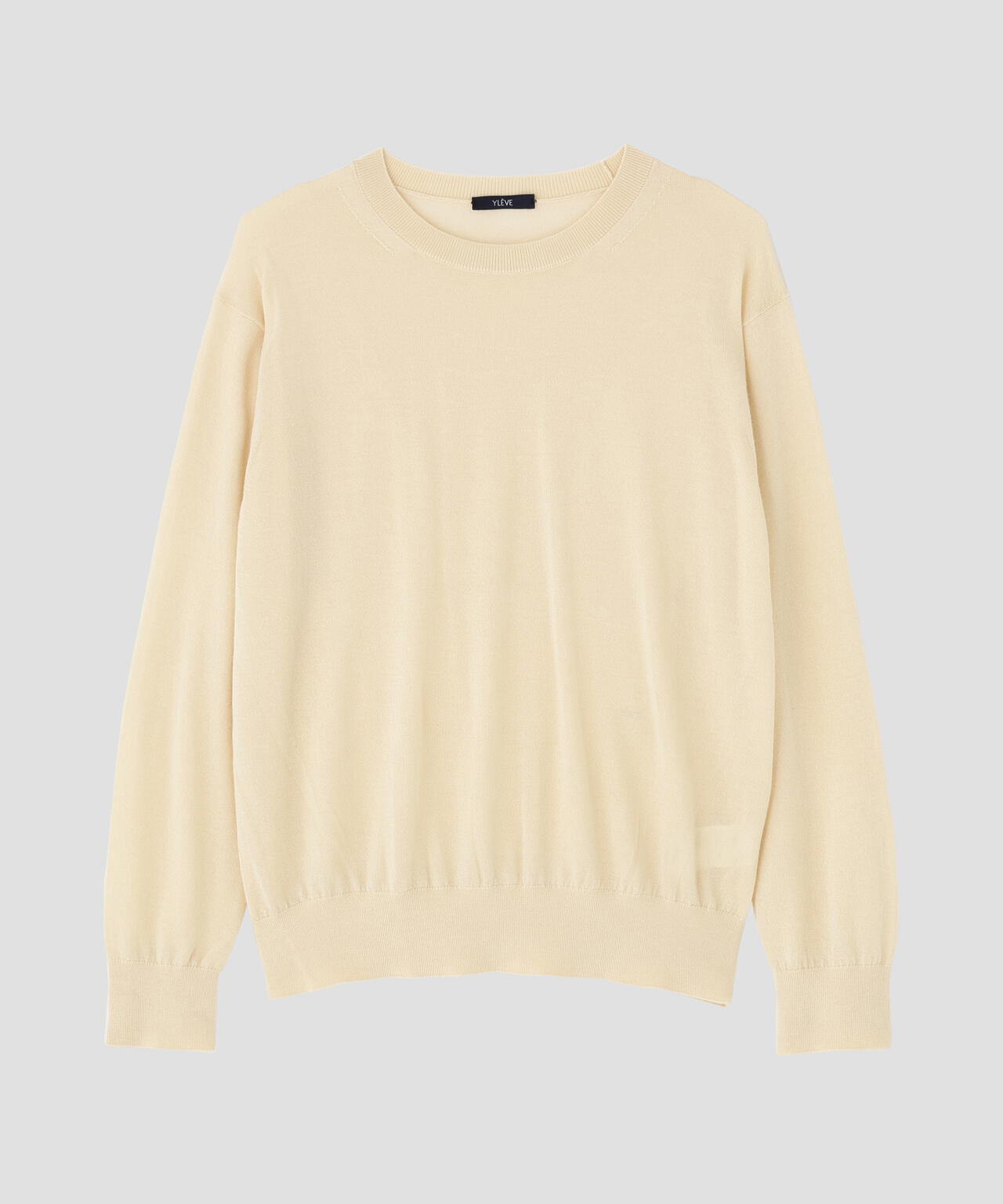 YLEVE / CASHMERE SILK KNIT PULLOVER