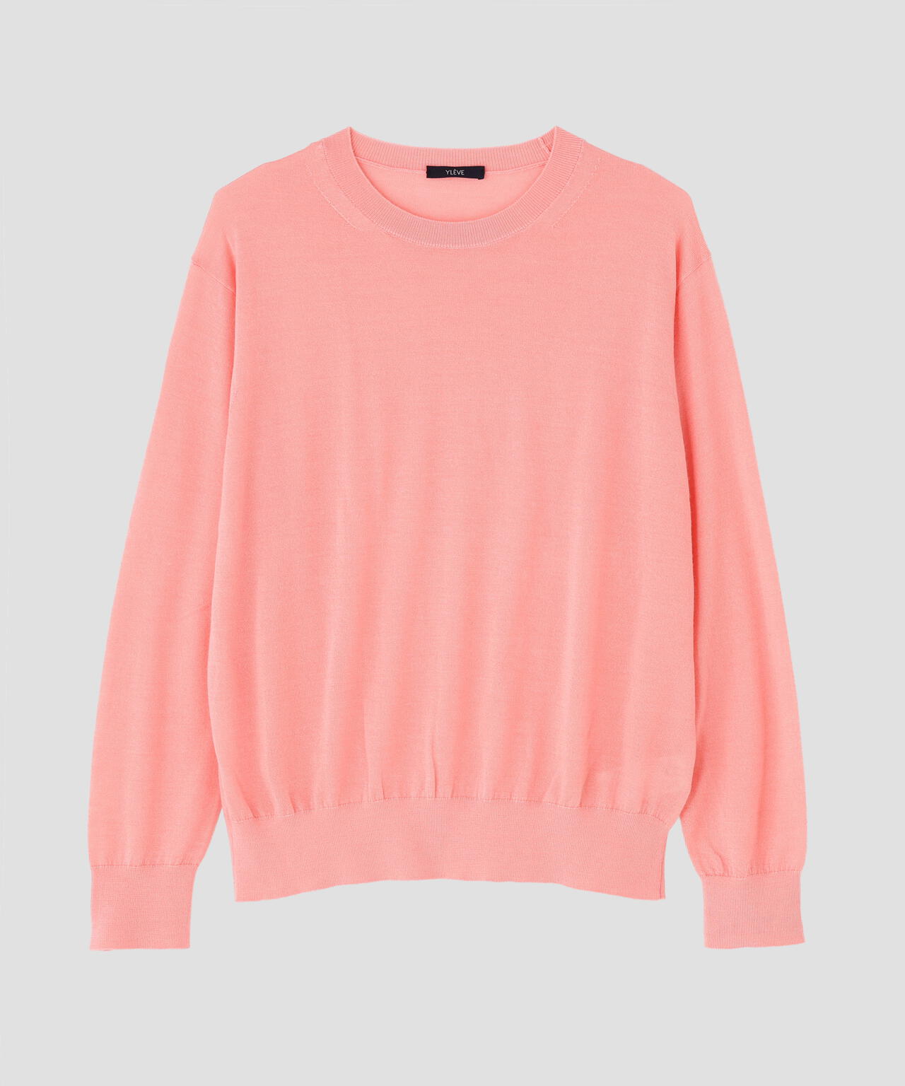 YLEVE / CASHMERE SILK KNIT PULLOVER