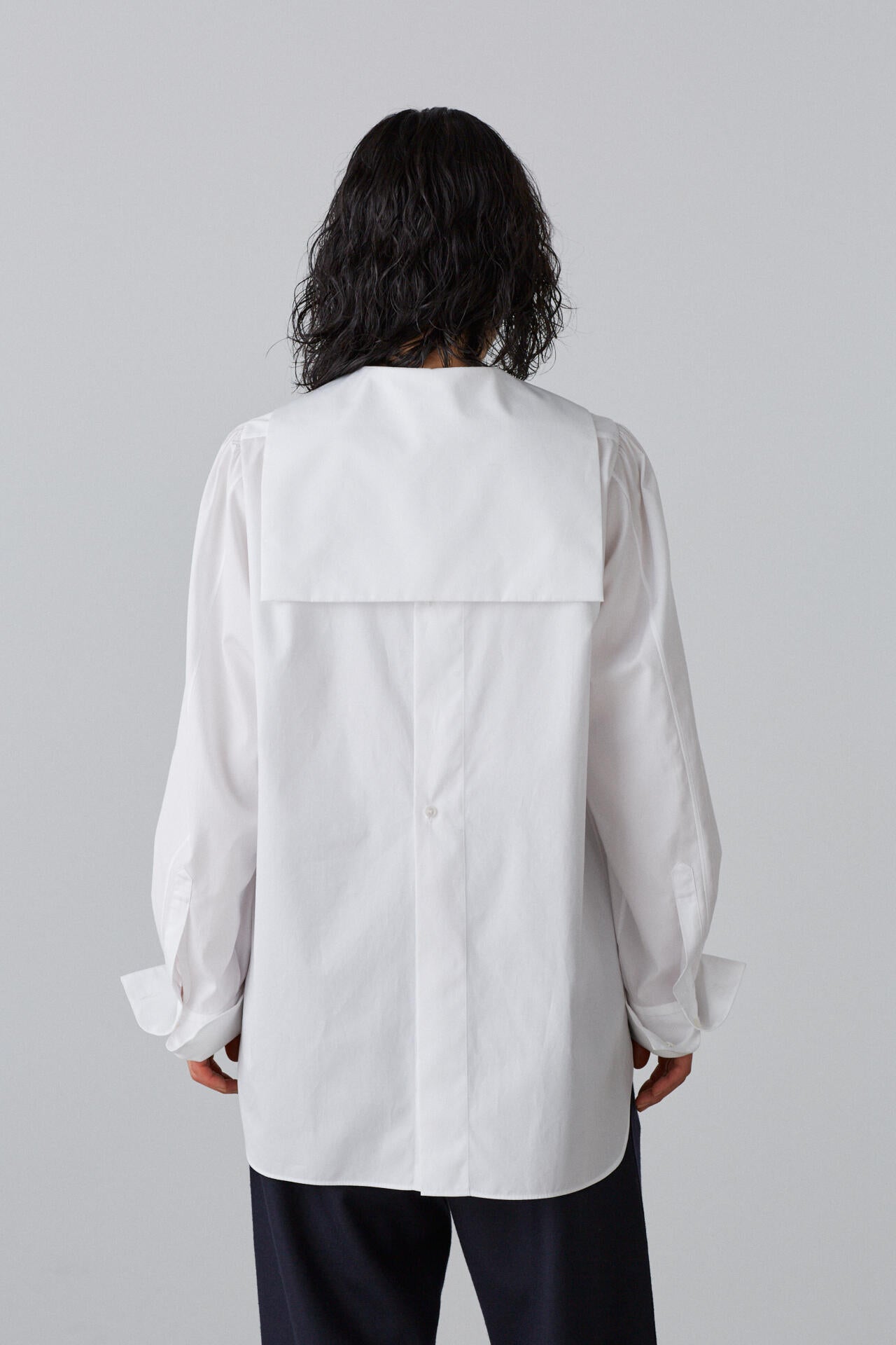 BOURRIENNE × YLEVE / SUPIMA COTTON TYPEWRITER BL / HEN