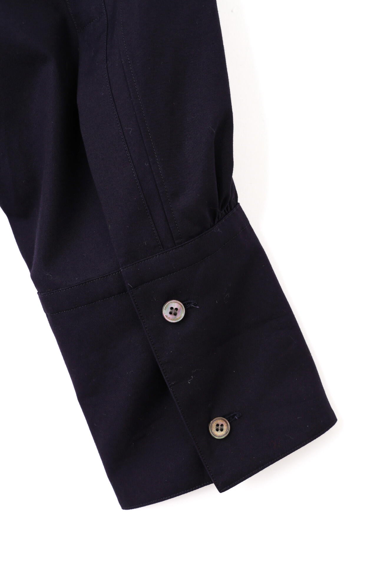 BOURRIENNE × YLEVE / SUPIMA COTTON TYPEWRITER BL / HEN