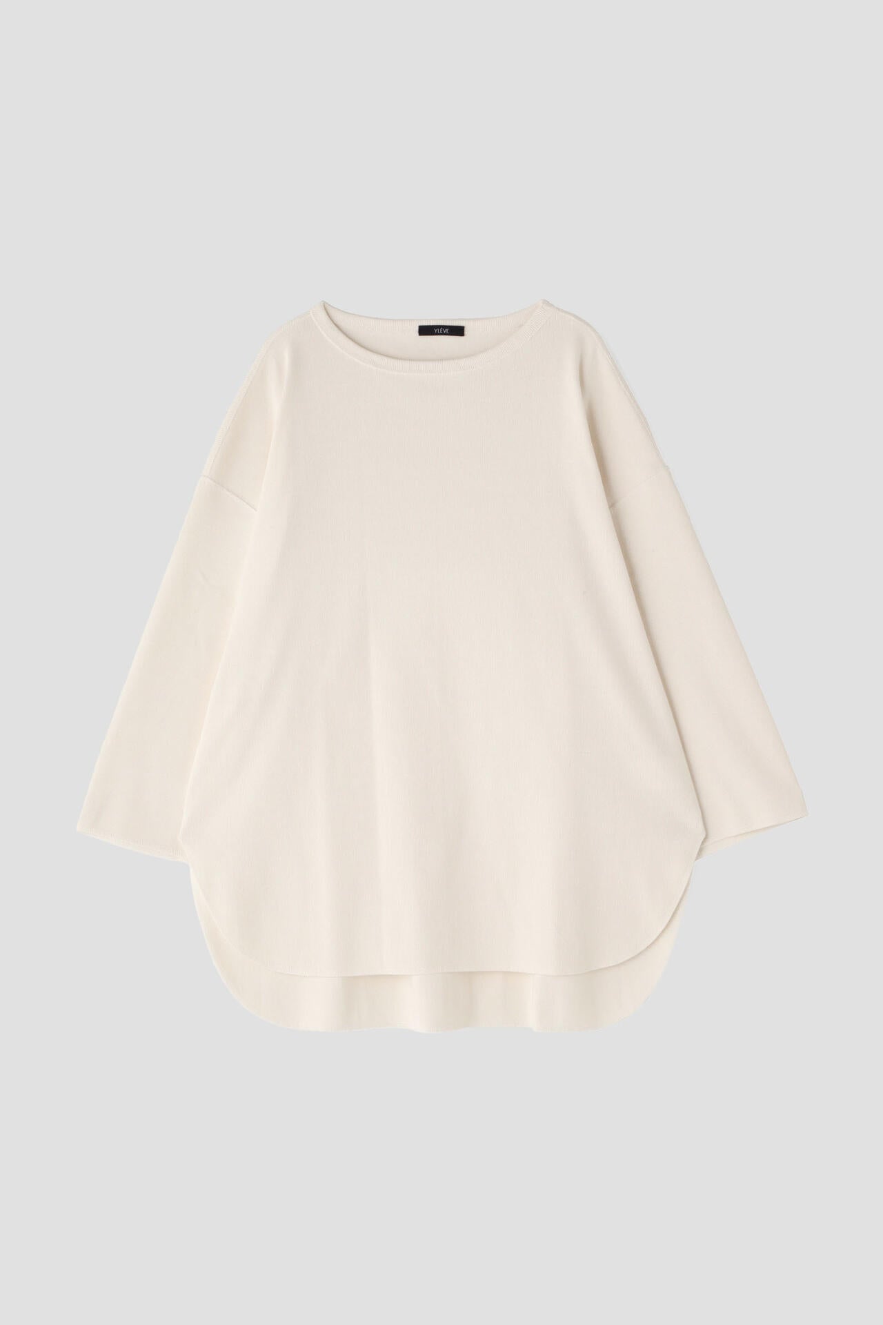 YLEVE / COTTON RIB PULLOVER BIG