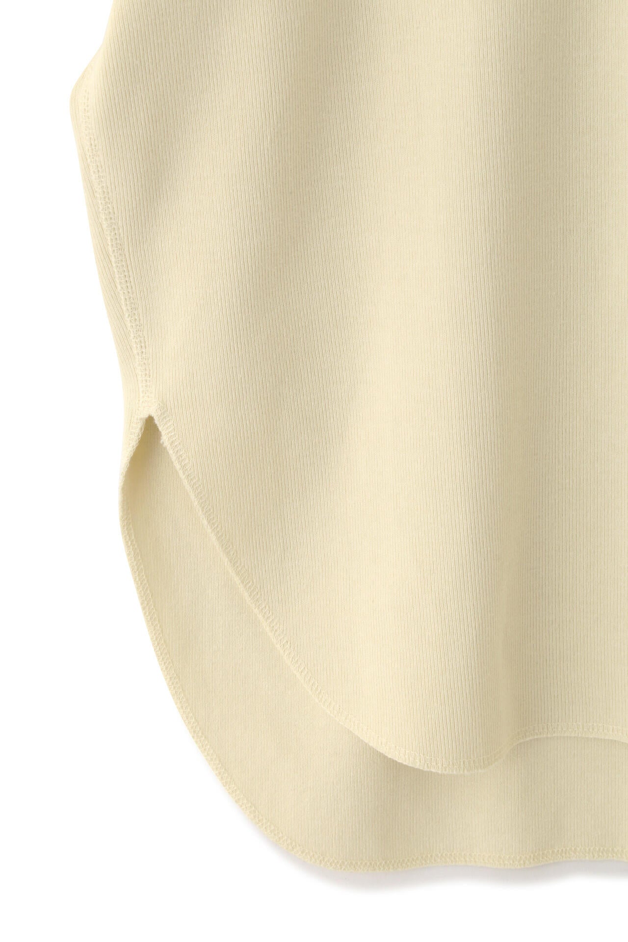 YLEVE / COTTON RIB PULLOVER BIG