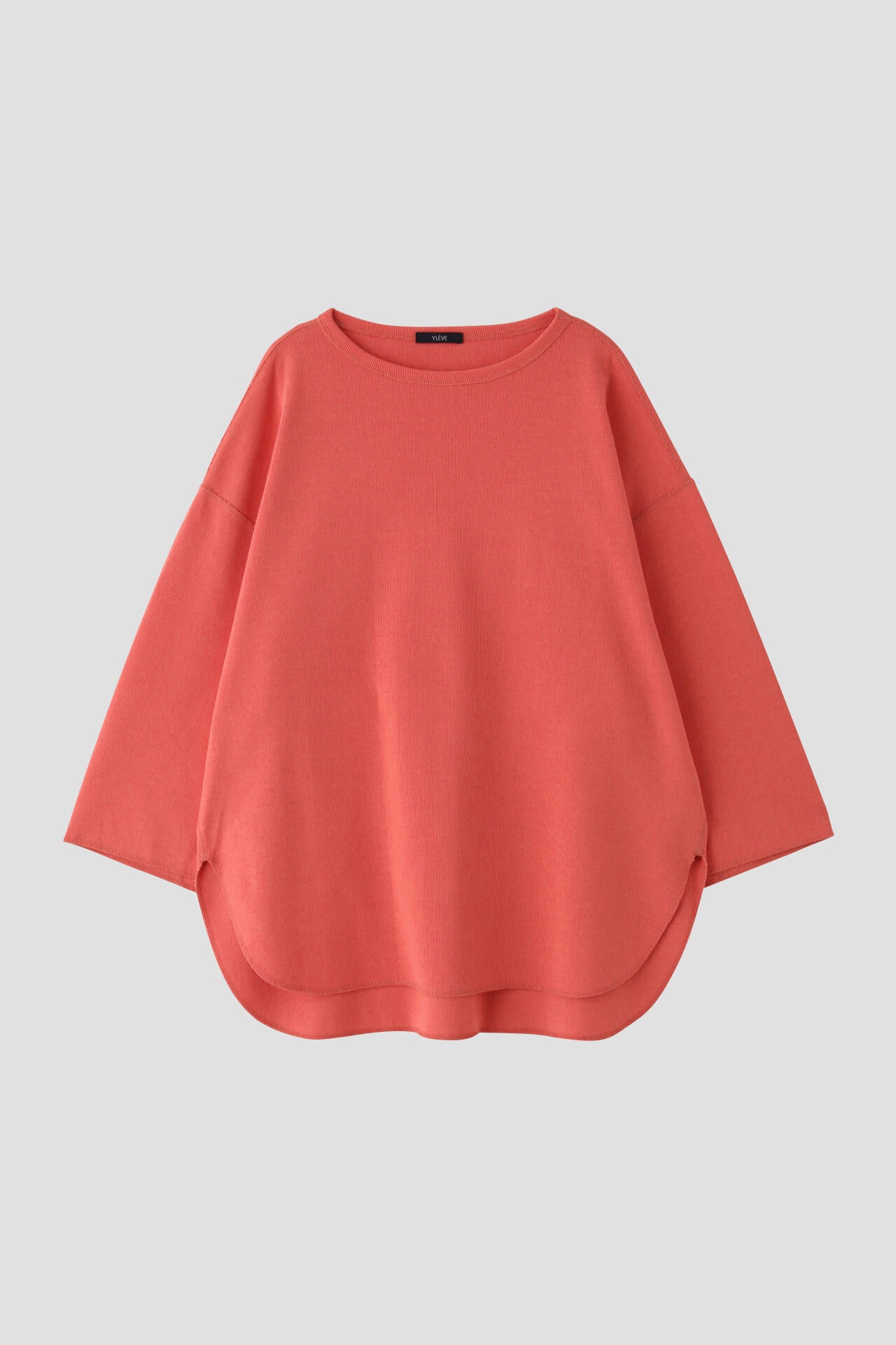 YLEVE / COTTON RIB PULLOVER BIG