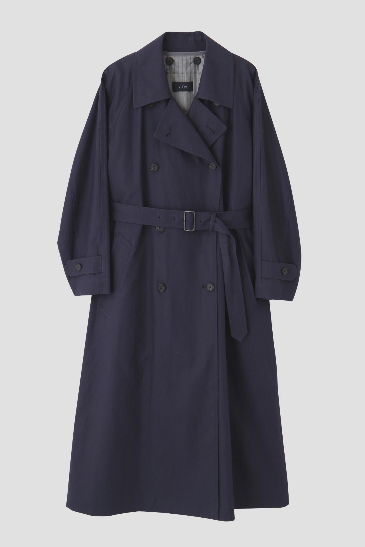 YLEVE / HIGHDENSITY COTTON BROAD LINER COAT