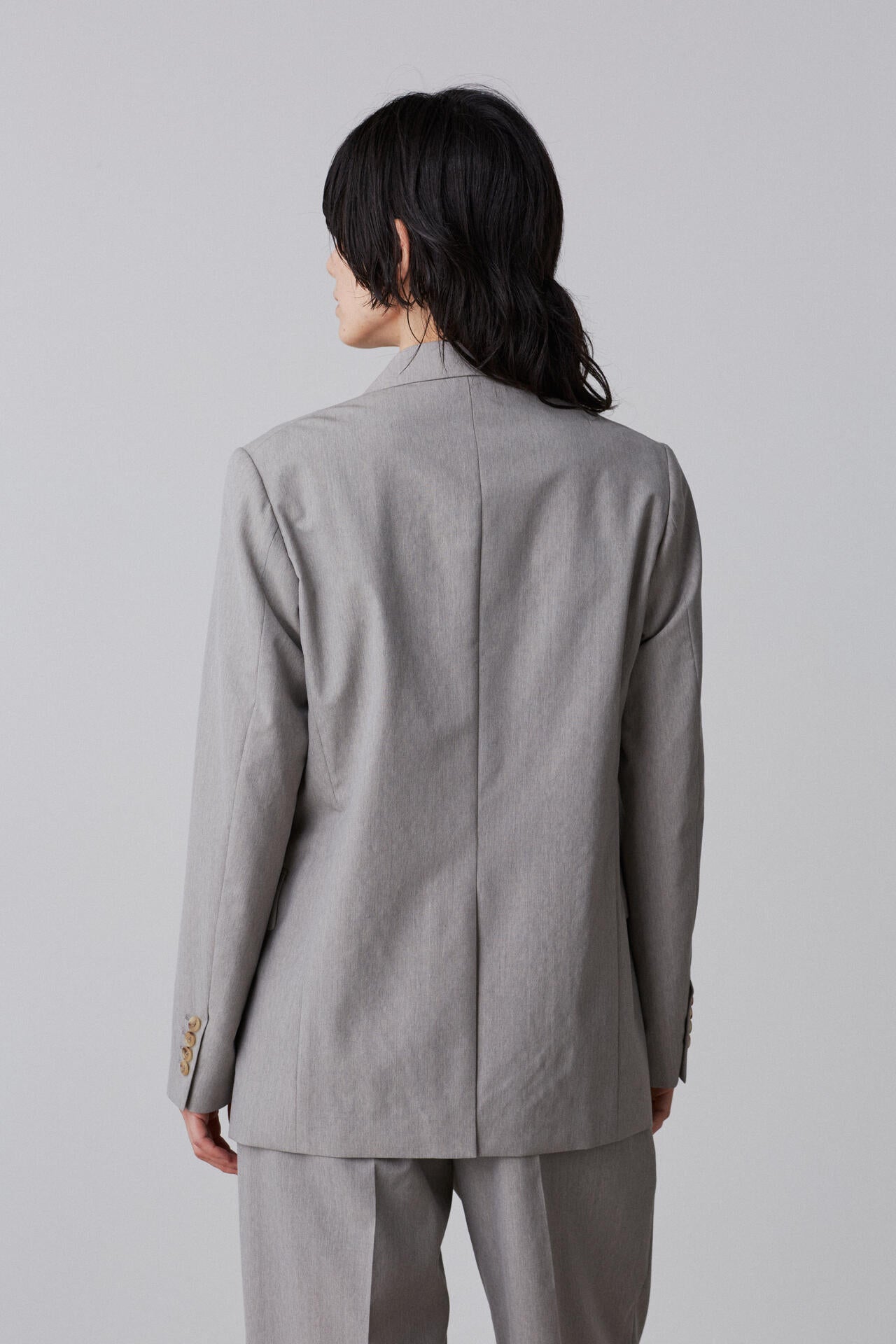 YLEVE / WOOL CHAMBRAY JACKET