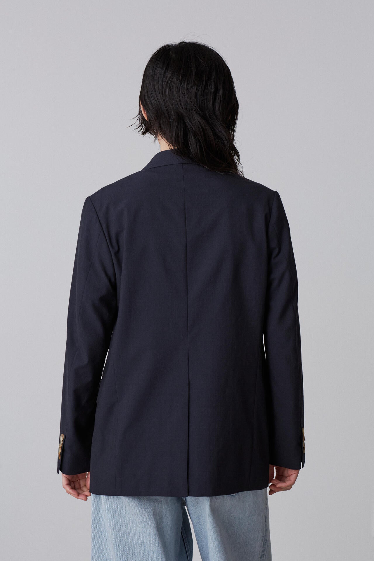 YLEVE / WOOL CHAMBRAY JACKET