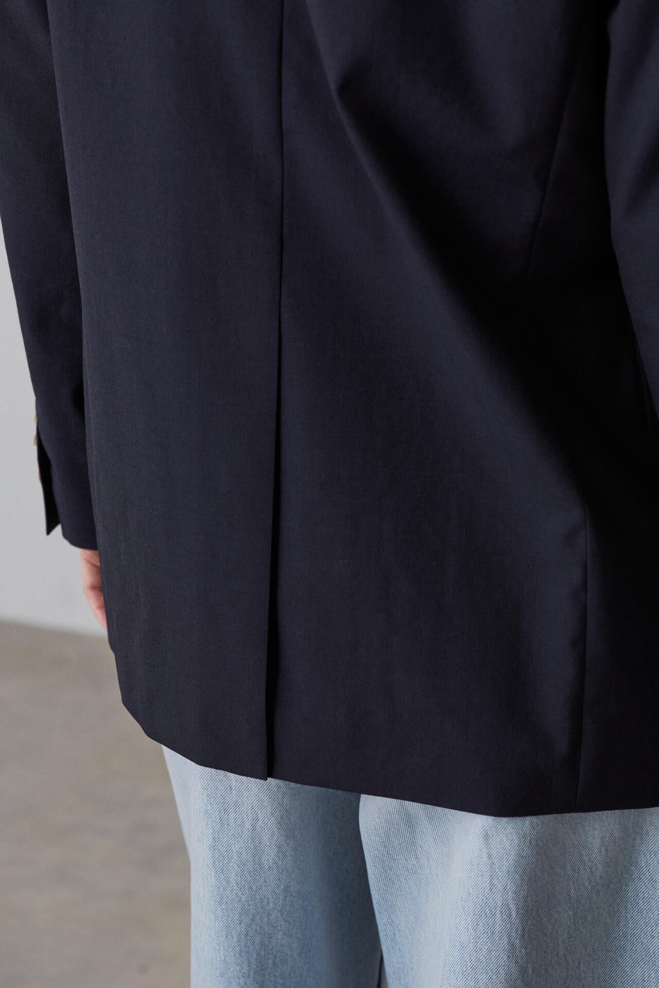 YLEVE / WOOL CHAMBRAY JACKET