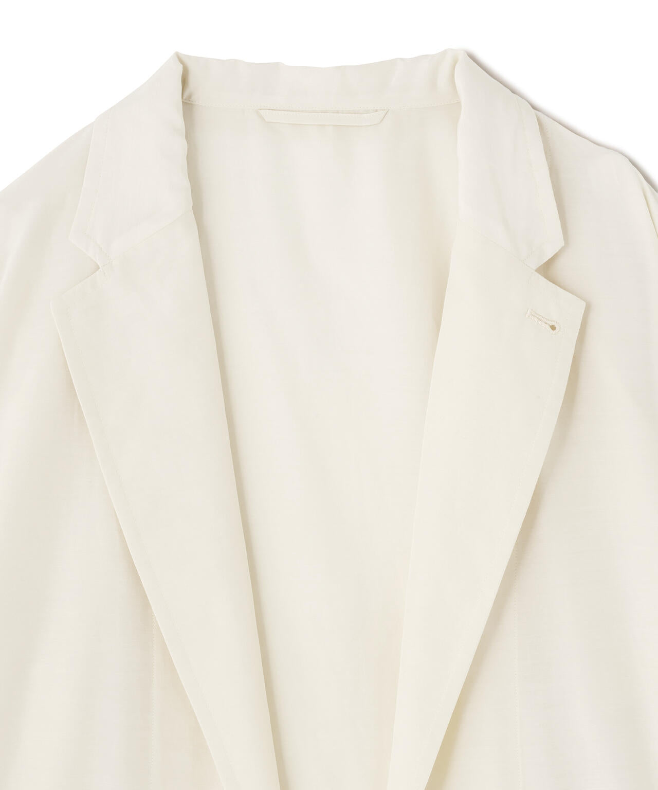 YLEVE / SILK COTTON CLOTH BIO SUEDE JACKET