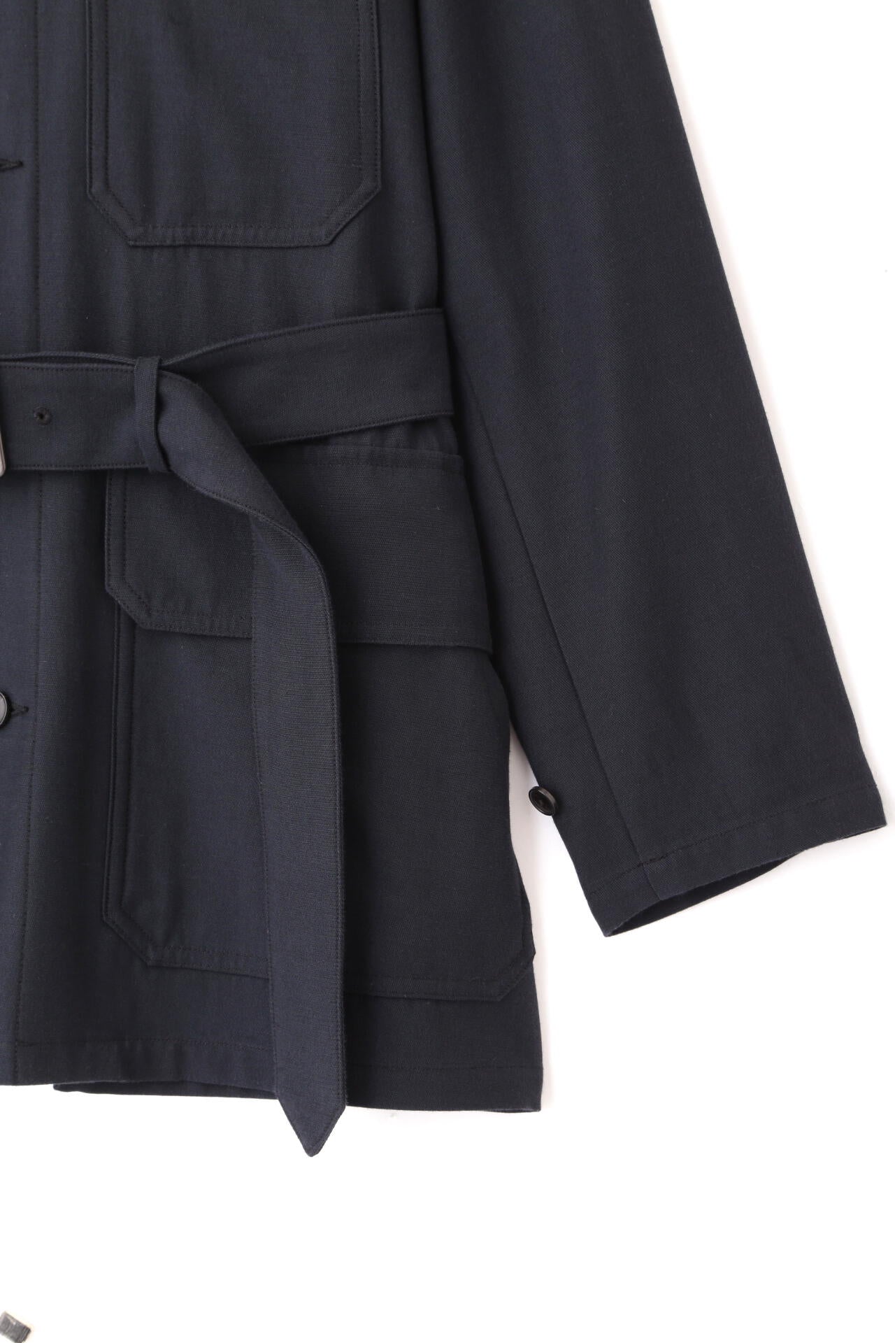YLEVE / VISCOSE COTTON COVERALL JACKET