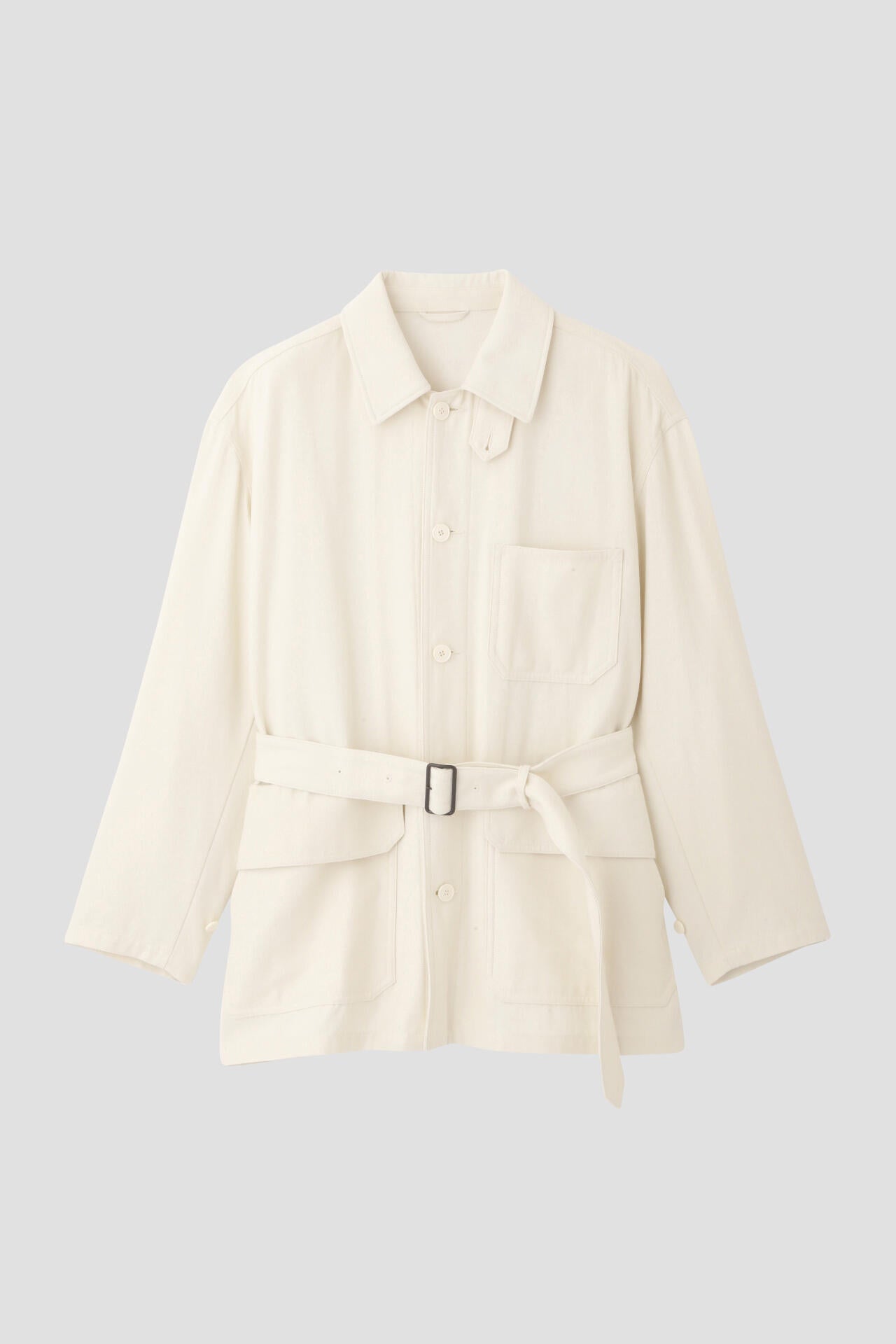 YLEVE / VISCOSE COTTON COVERALL JACKET