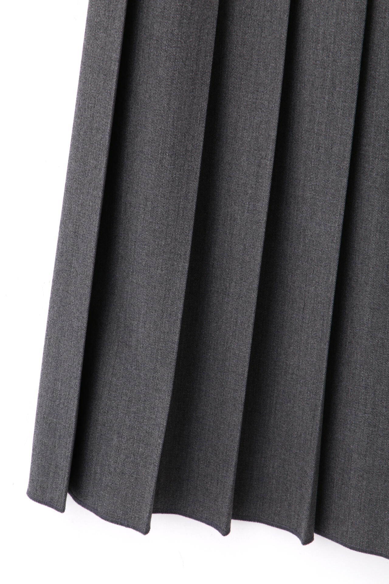 YLEVE / WOOL SURGE PLEATED SKIRT