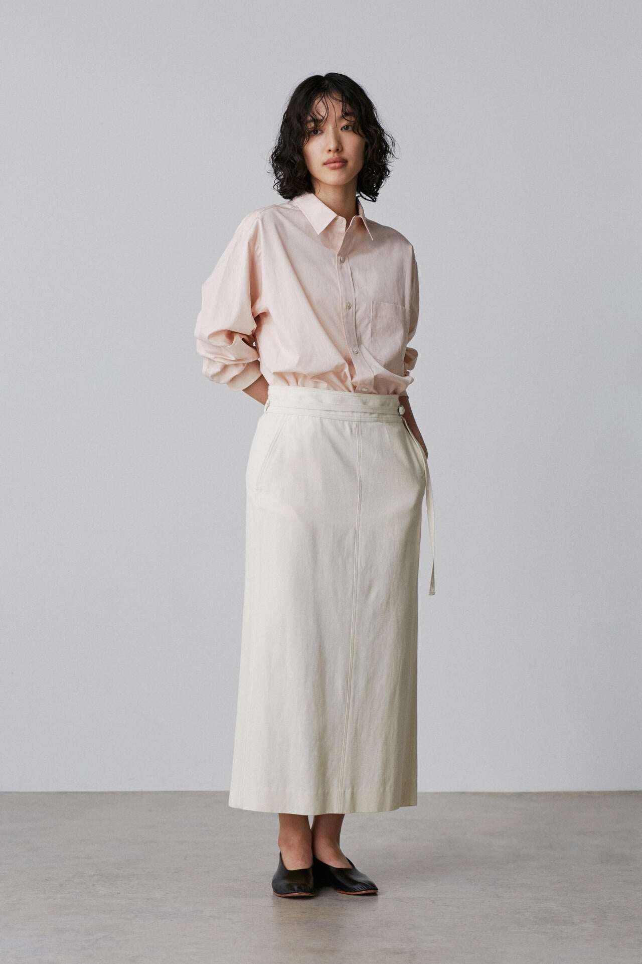 YLEVE / VISCOSE COTTON SKIRT