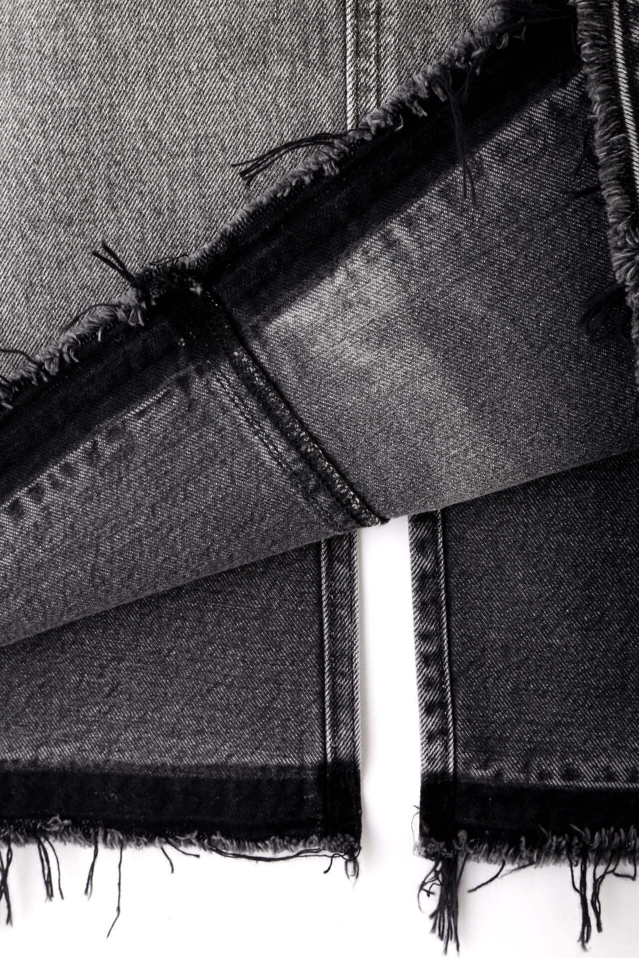 YLEVE / 13.5oz DENIM SKIRT FADE