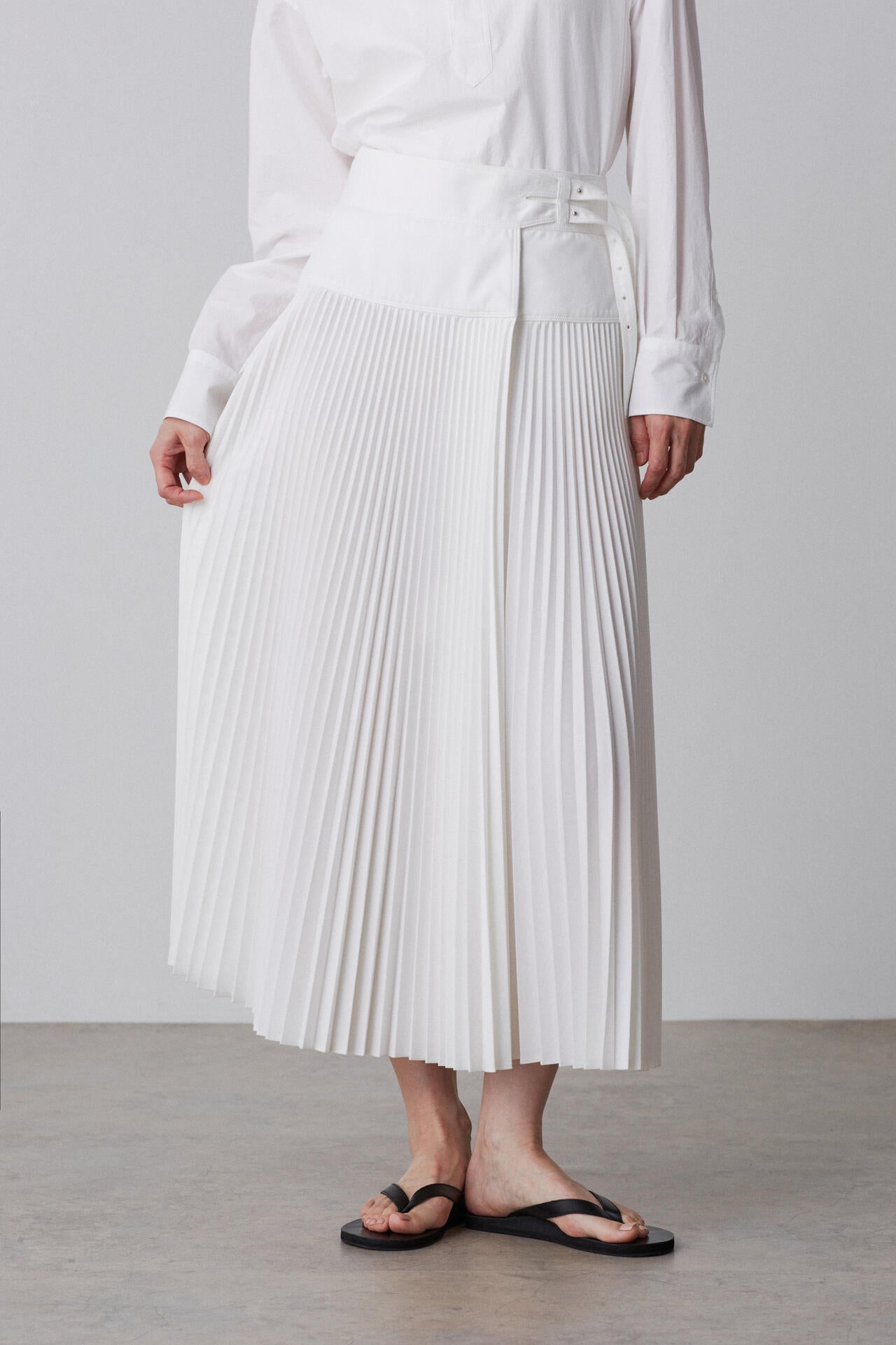 YLEVE / BOURRIENNE T/C TWILL SKIRT