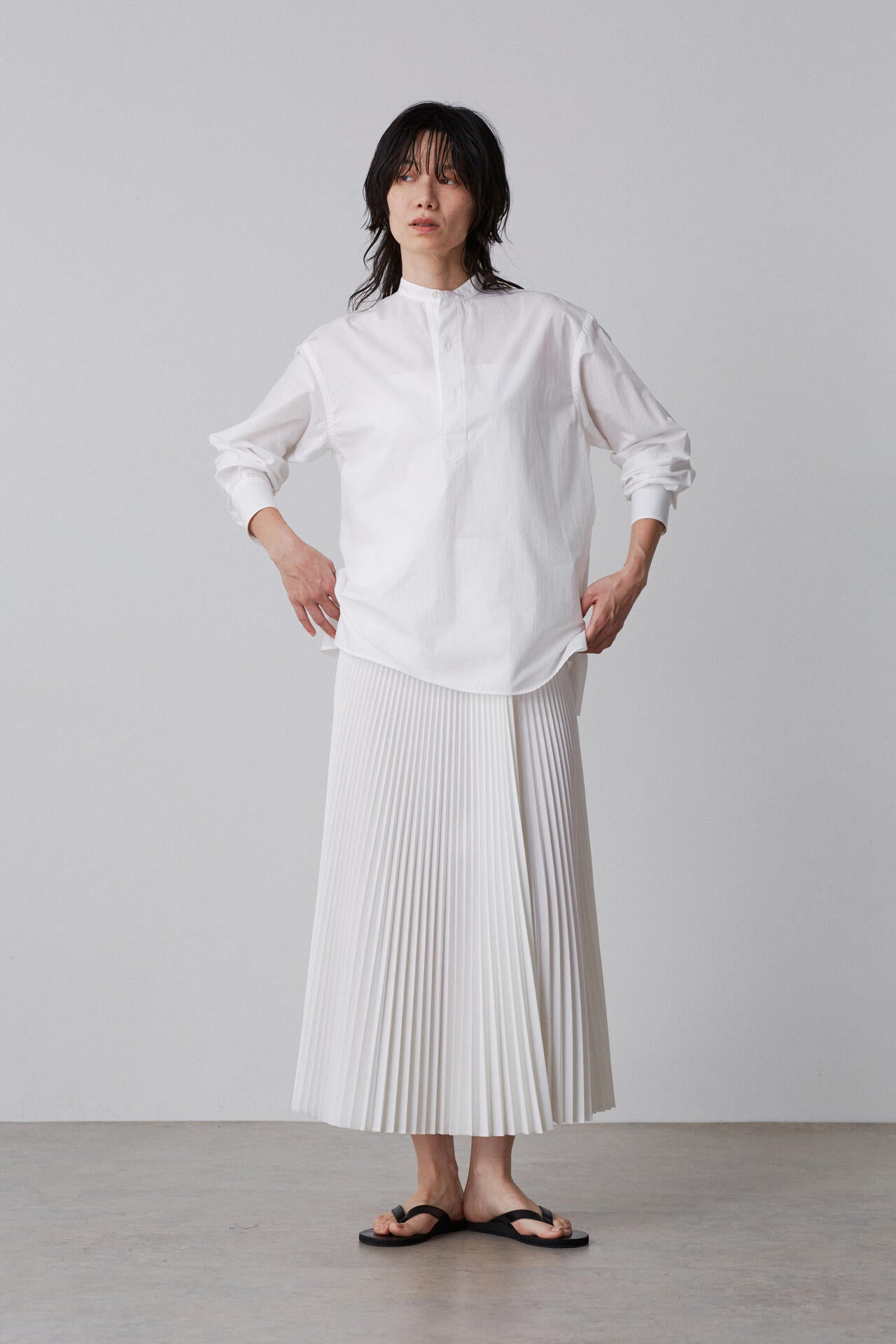 YLEVE / BOURRIENNE T/C TWILL SKIRT
