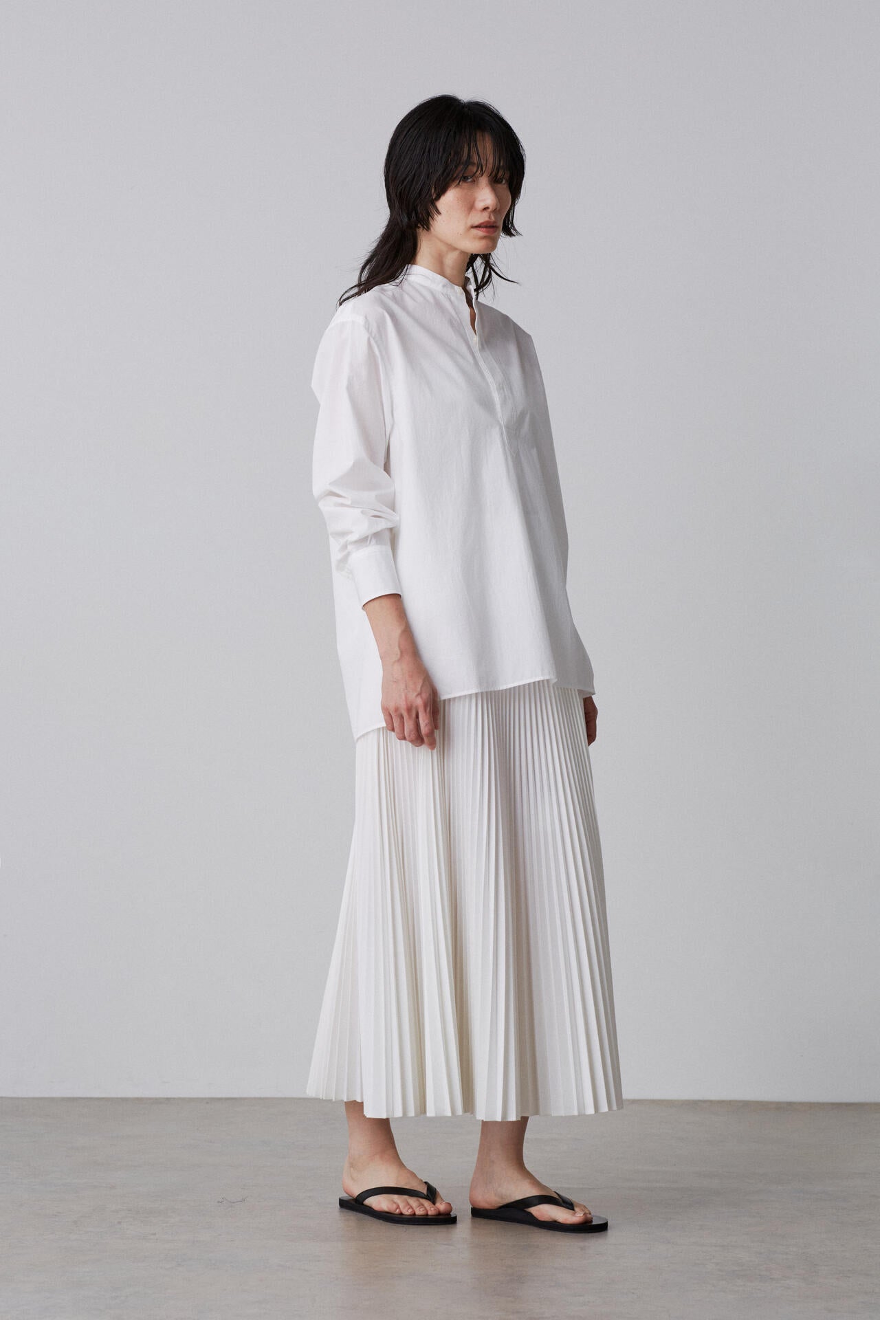 YLEVE / BOURRIENNE T/C TWILL SKIRT