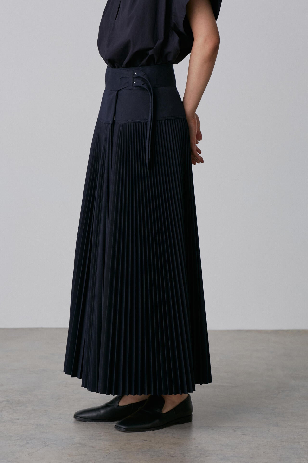YLEVE / BOURRIENNE T/C TWILL SKIRT