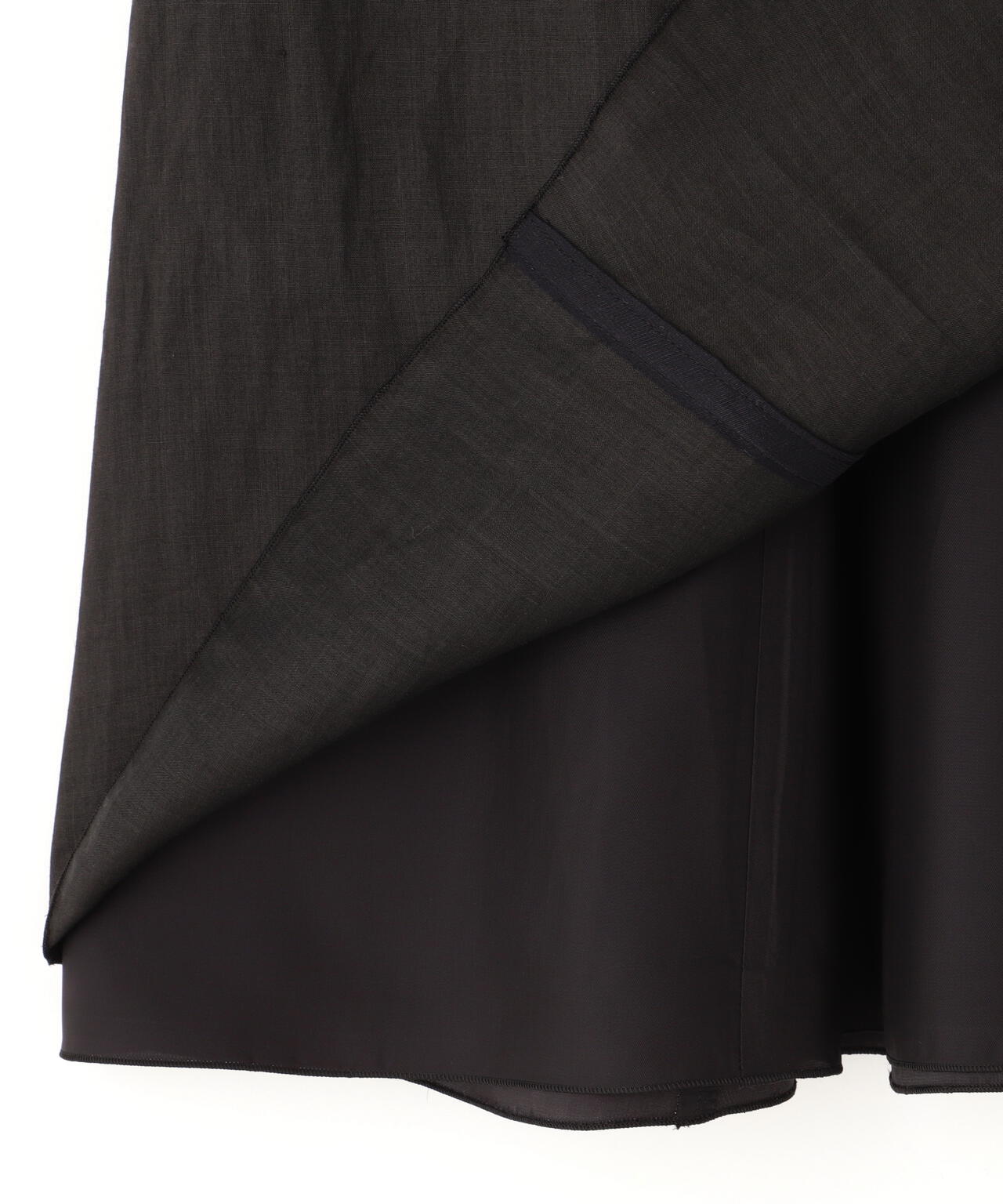 YLÈVE / ROYAL RAMIE BROAD SKIRT