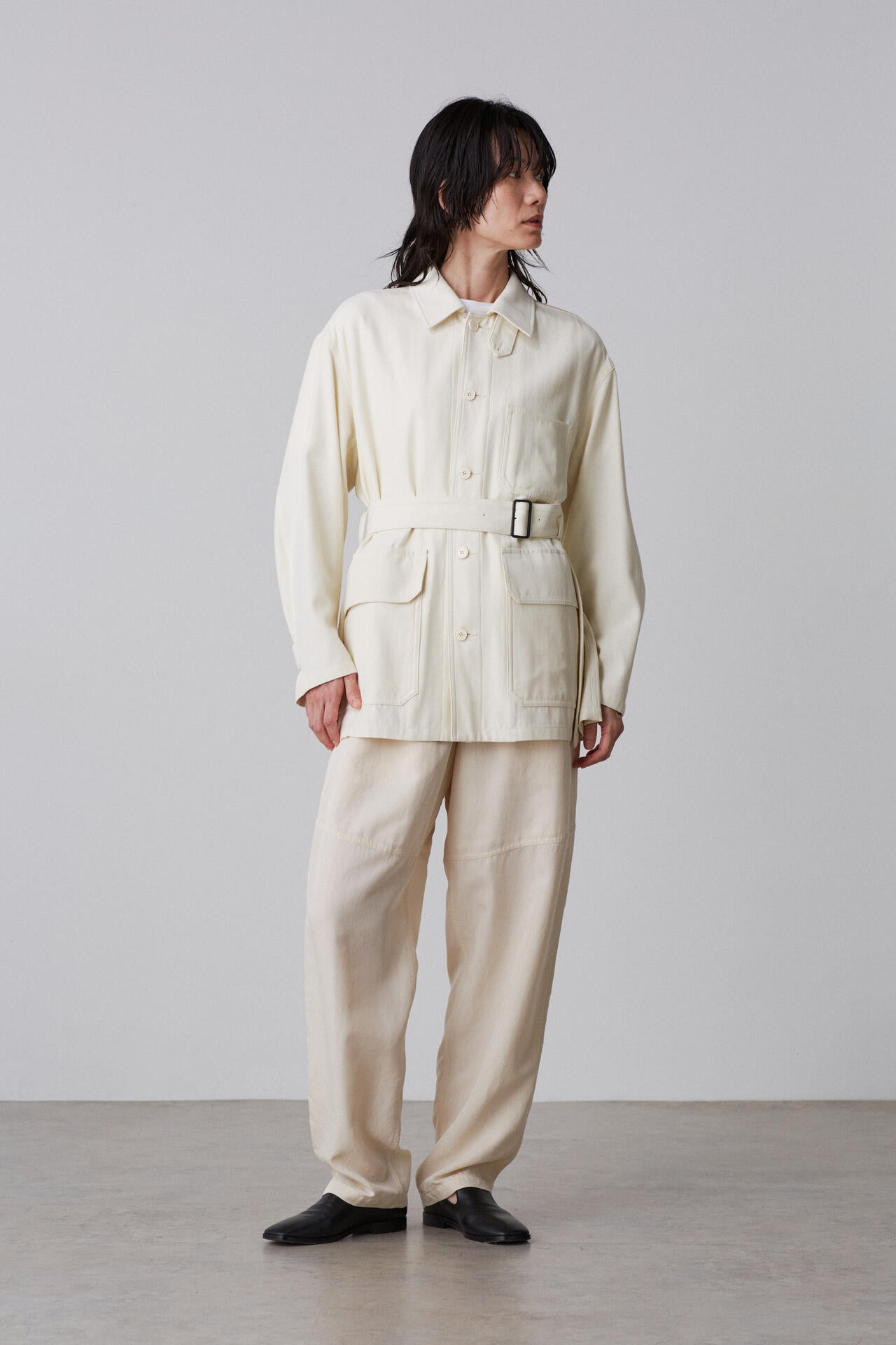 YLEVE / RAYON VINTAGE TROUSERS