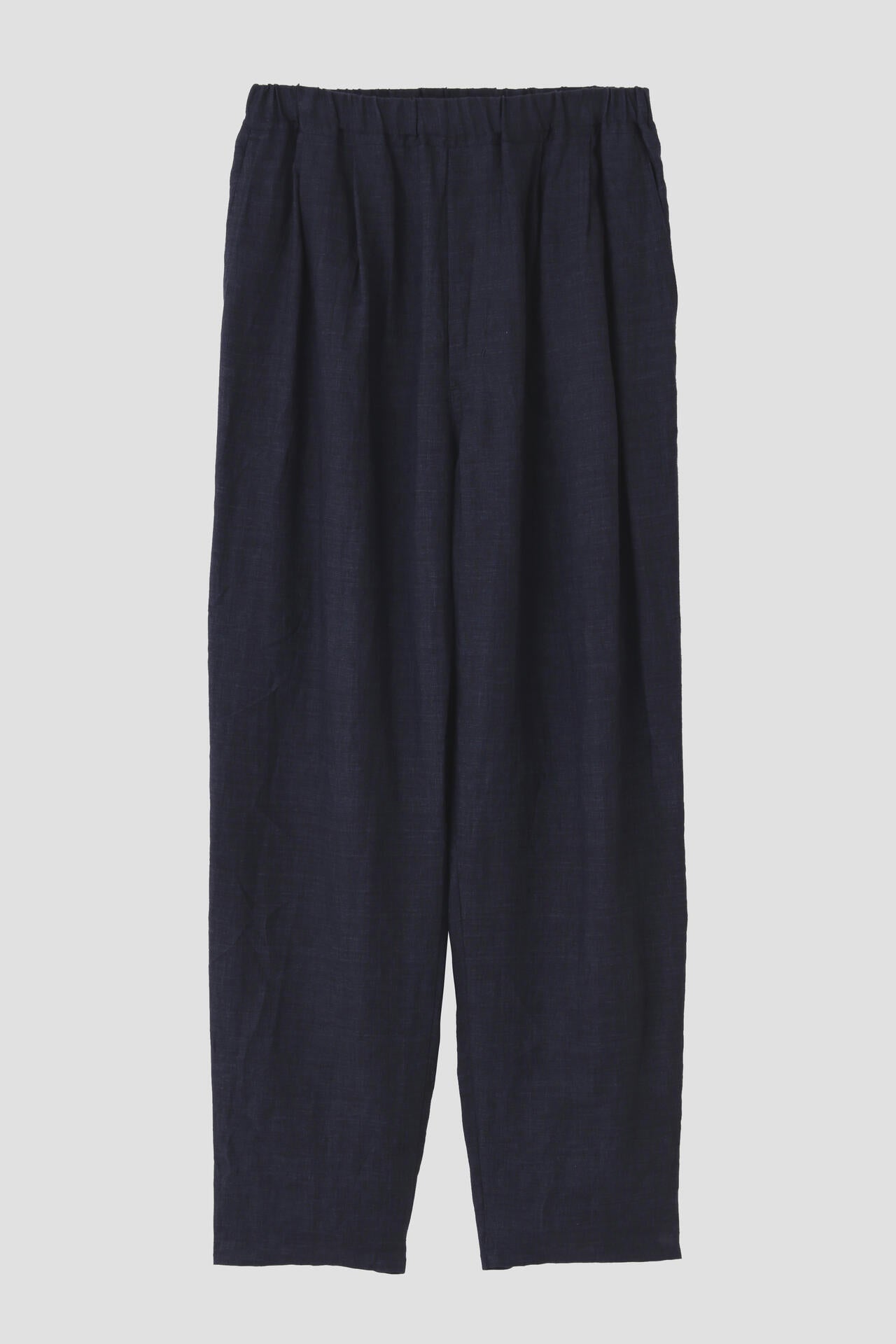 YLEVE / LINEN POPLIN TROUSERS