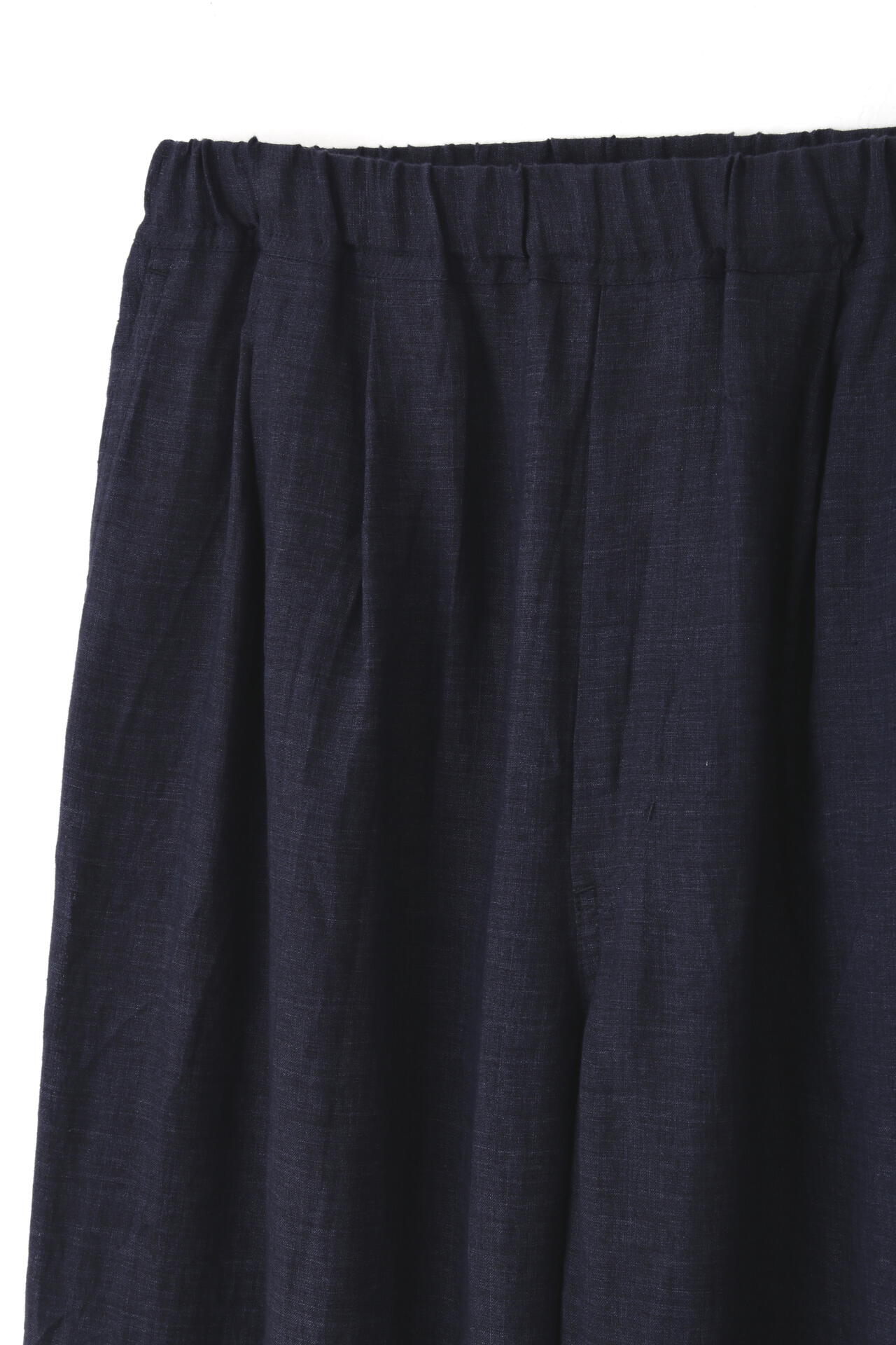 YLEVE / LINEN POPLIN TROUSERS