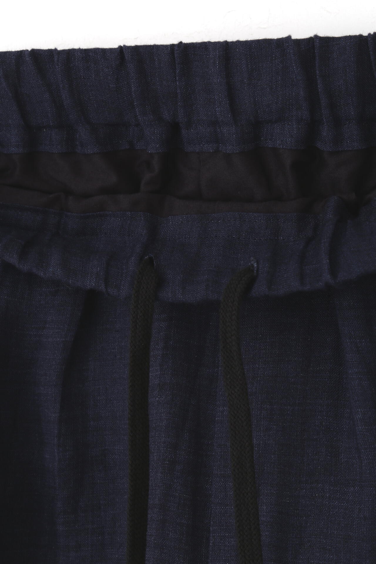 YLEVE / LINEN POPLIN TROUSERS