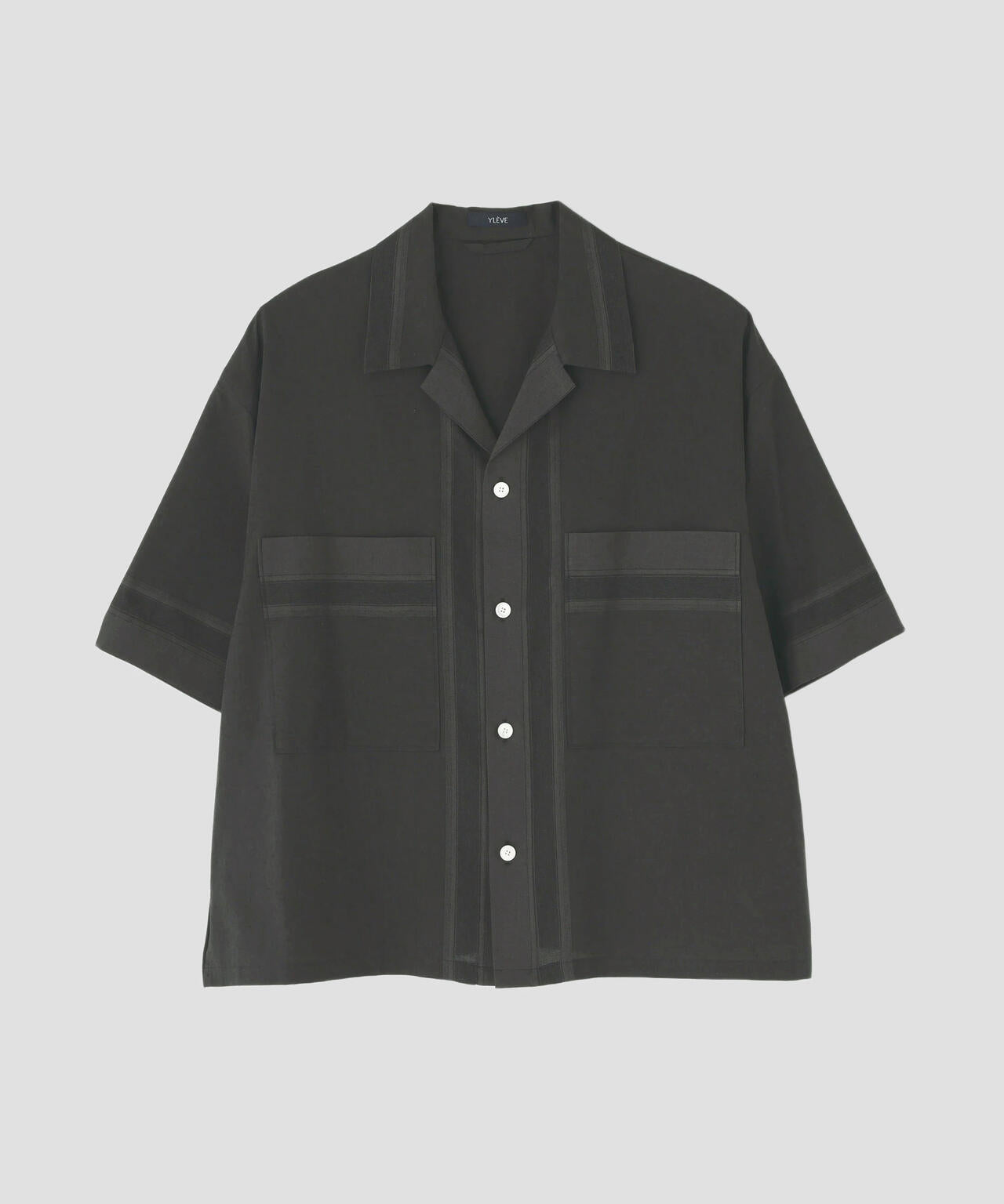 YLÈVE / DOBBY STRIPE CHAMBRAY SHIRT