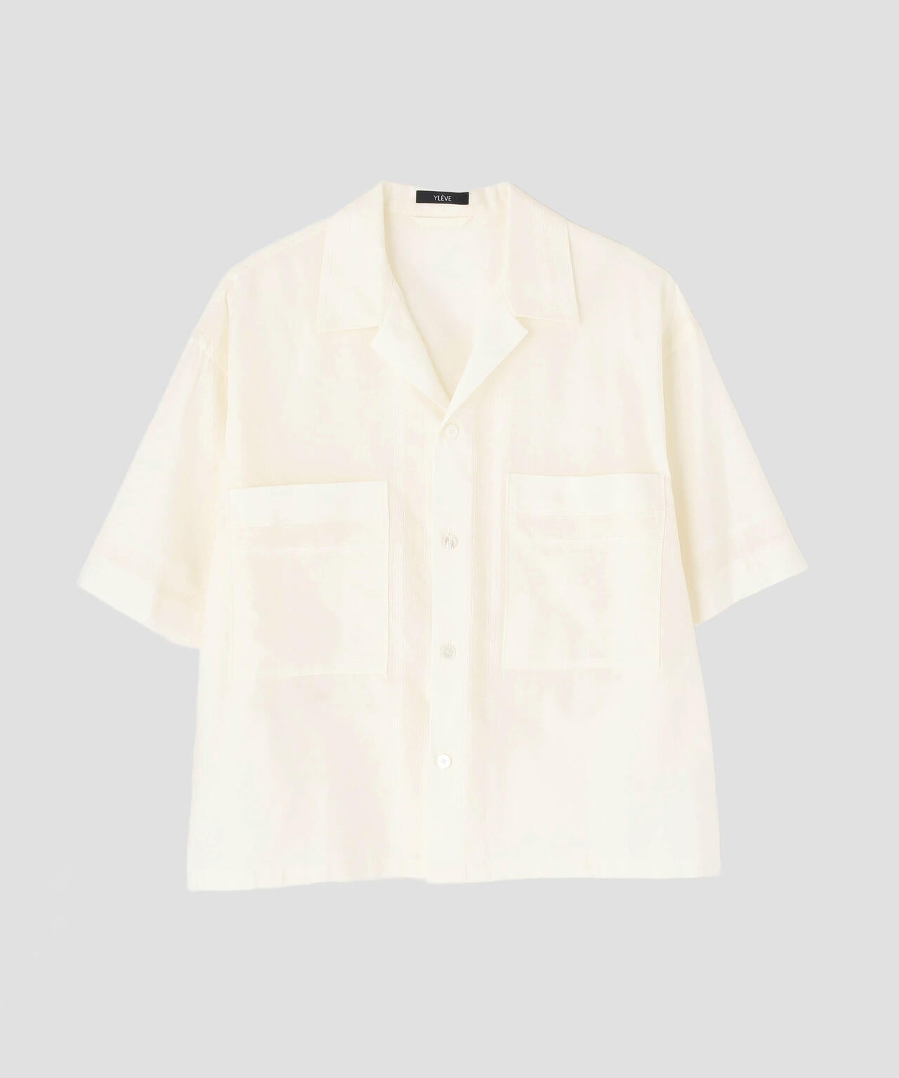 YLÈVE / DOBBY STRIPE CHAMBRAY SHIRT