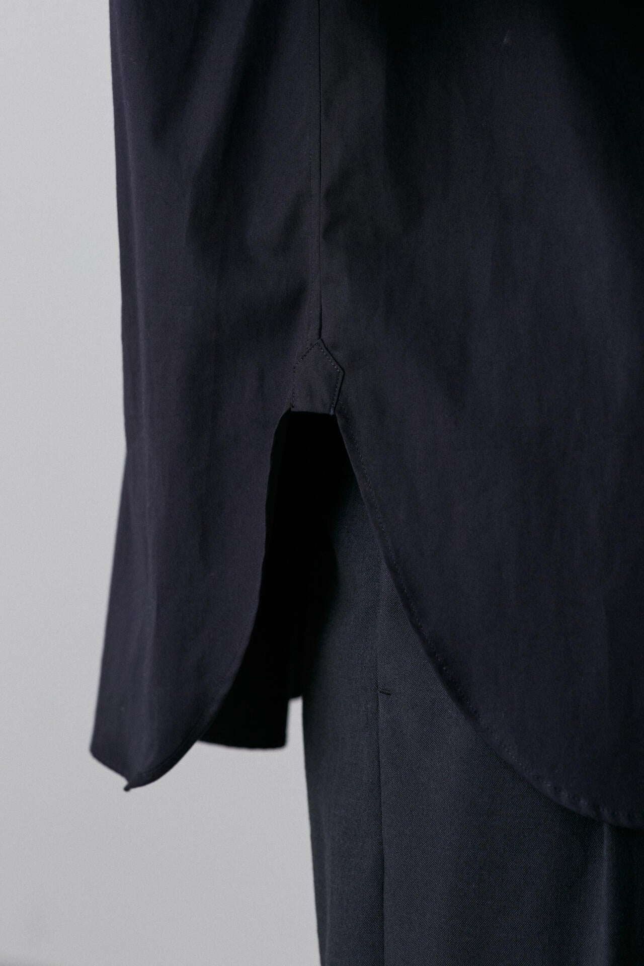 YLEVE / BOURRIENNE COTTON TYPEWRITER RUFFLE BLOUSE